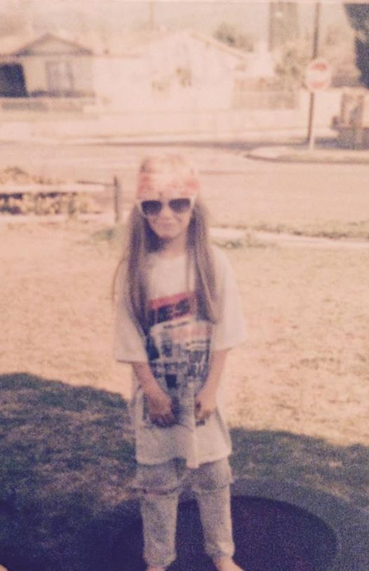 My sister dressed me up as Axl Rose for a day in 1989 r/OldSchoolCool