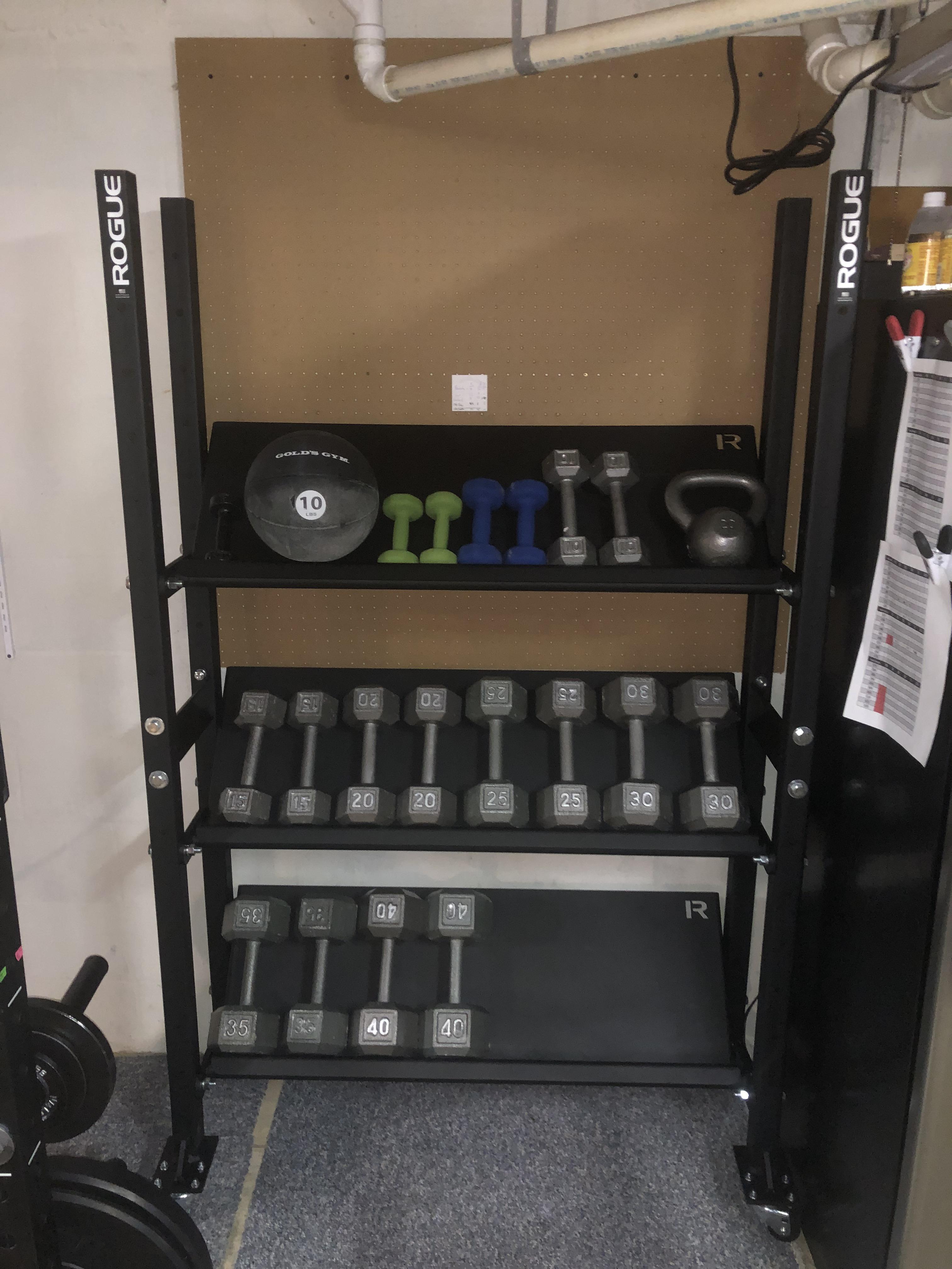 Rogue 43” 3 Tier Mass Storage r/homegym