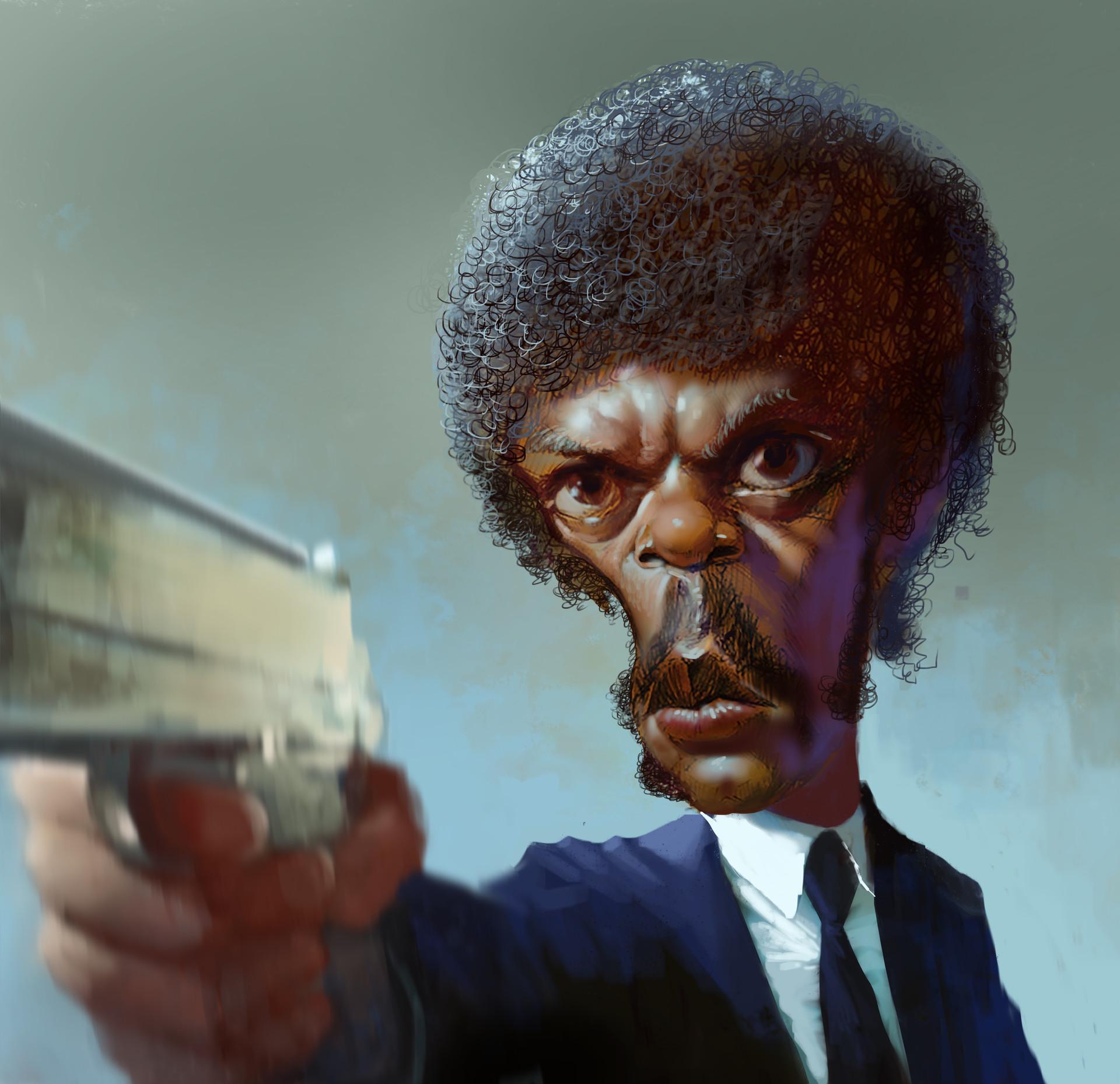 Jules (Pulp Fiction) by Jorlu Noriejas alternativeart