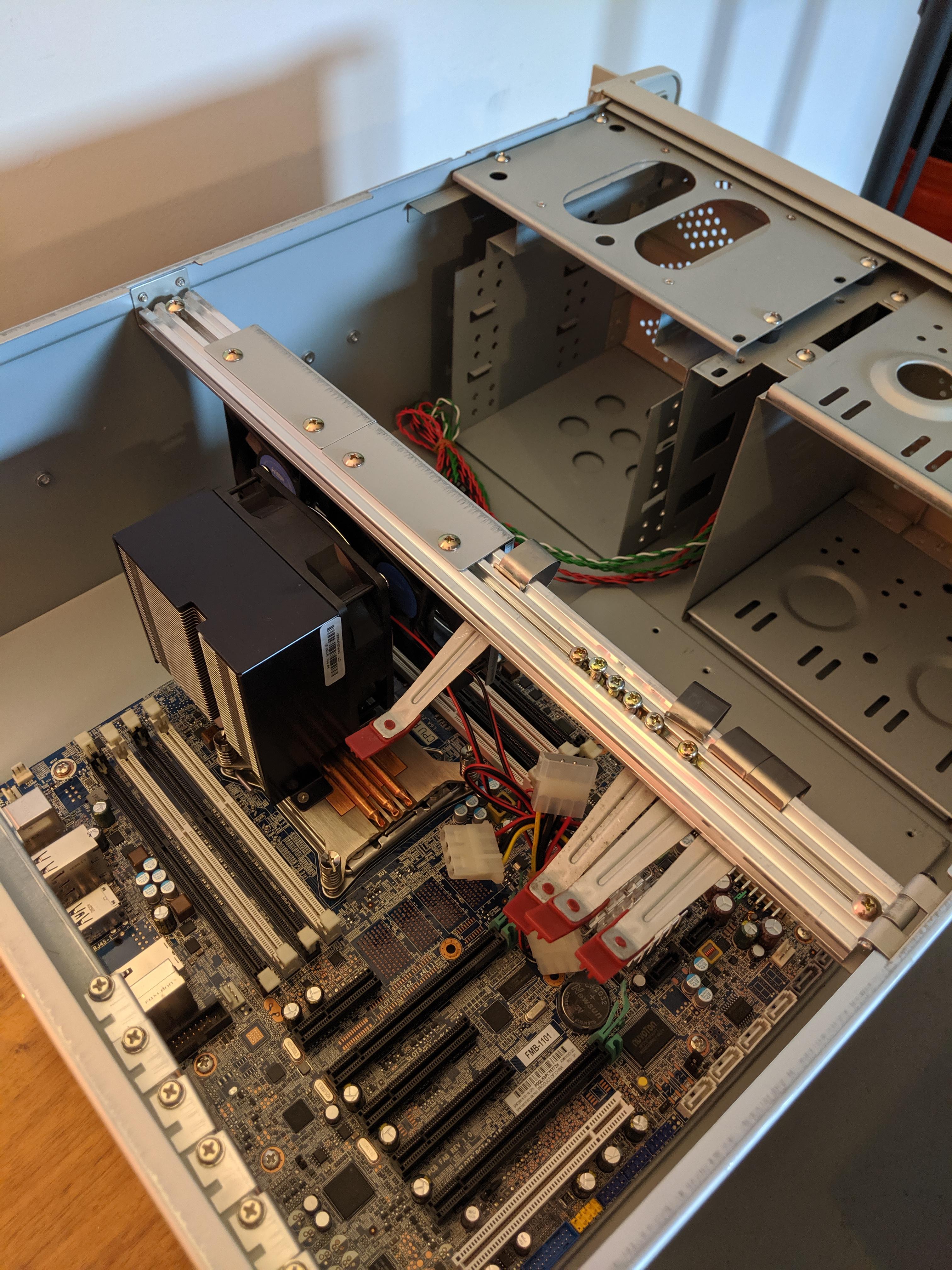 New labber here, just bought a cheap rack mount case and I'm wondering