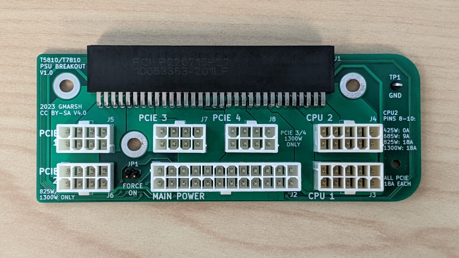 Interest check Dell T5810/7810 power distribution card upgrade r/homelab