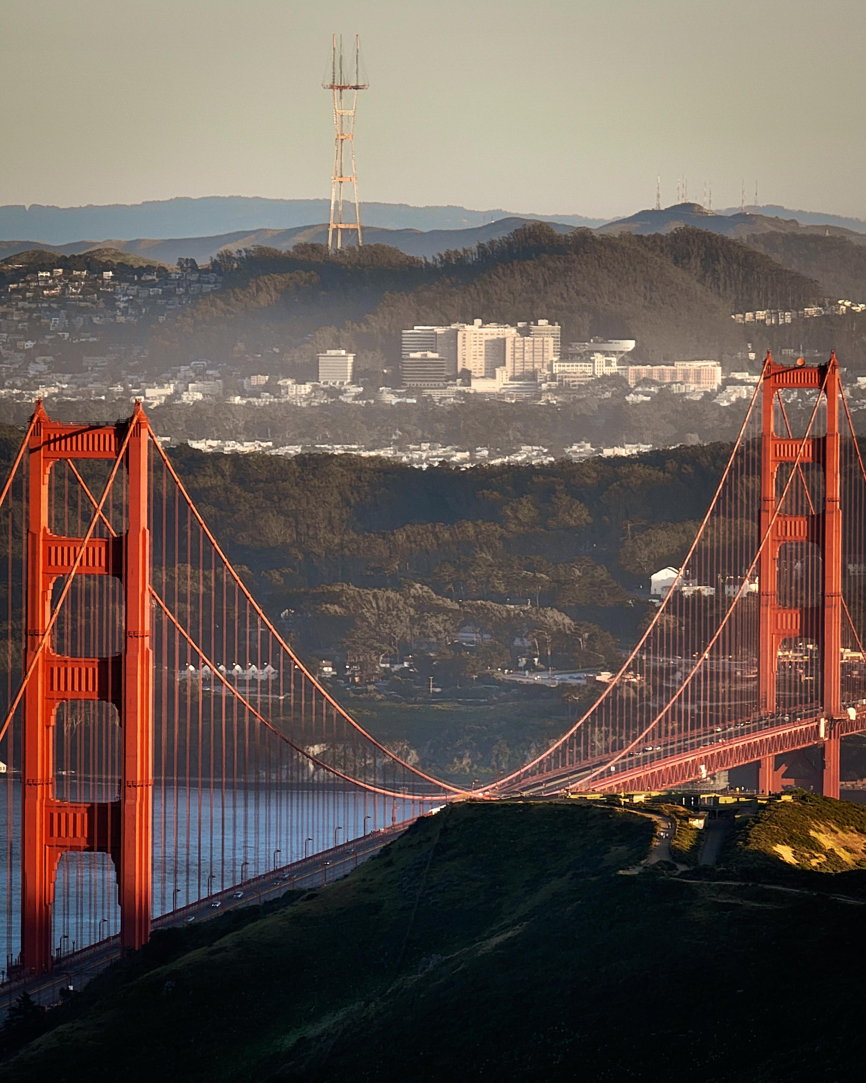 Three towers GGB North, Sutro, GGB South. r/bayarea