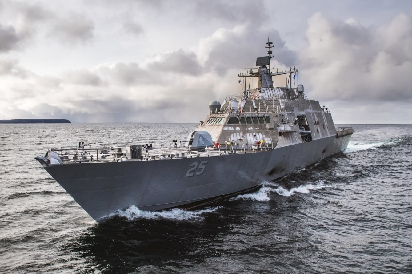 US Navy accepted delivery of the future USS (LCS 25) from