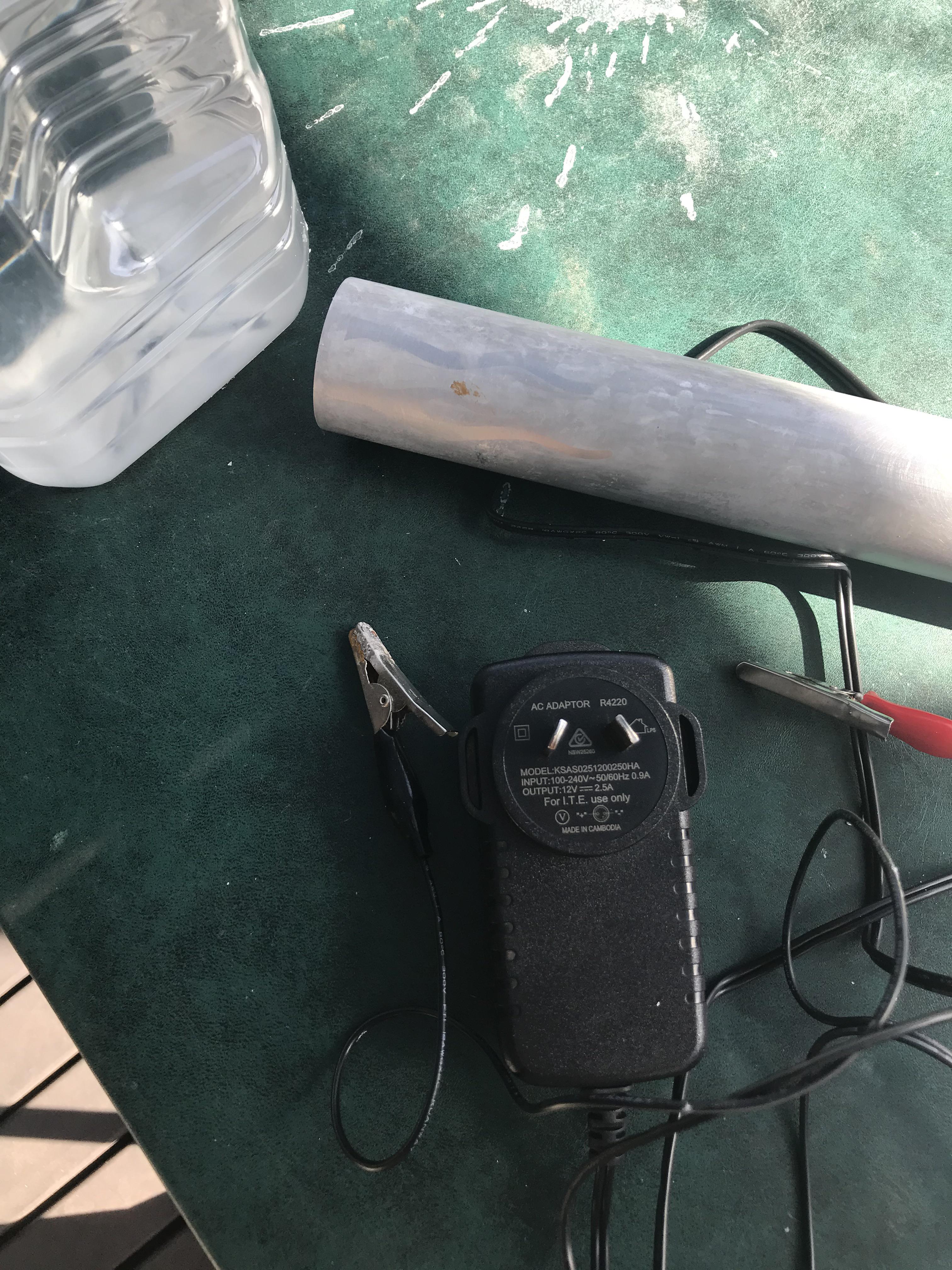 Saltwater Etching, how long to work on aluminium? r/etching