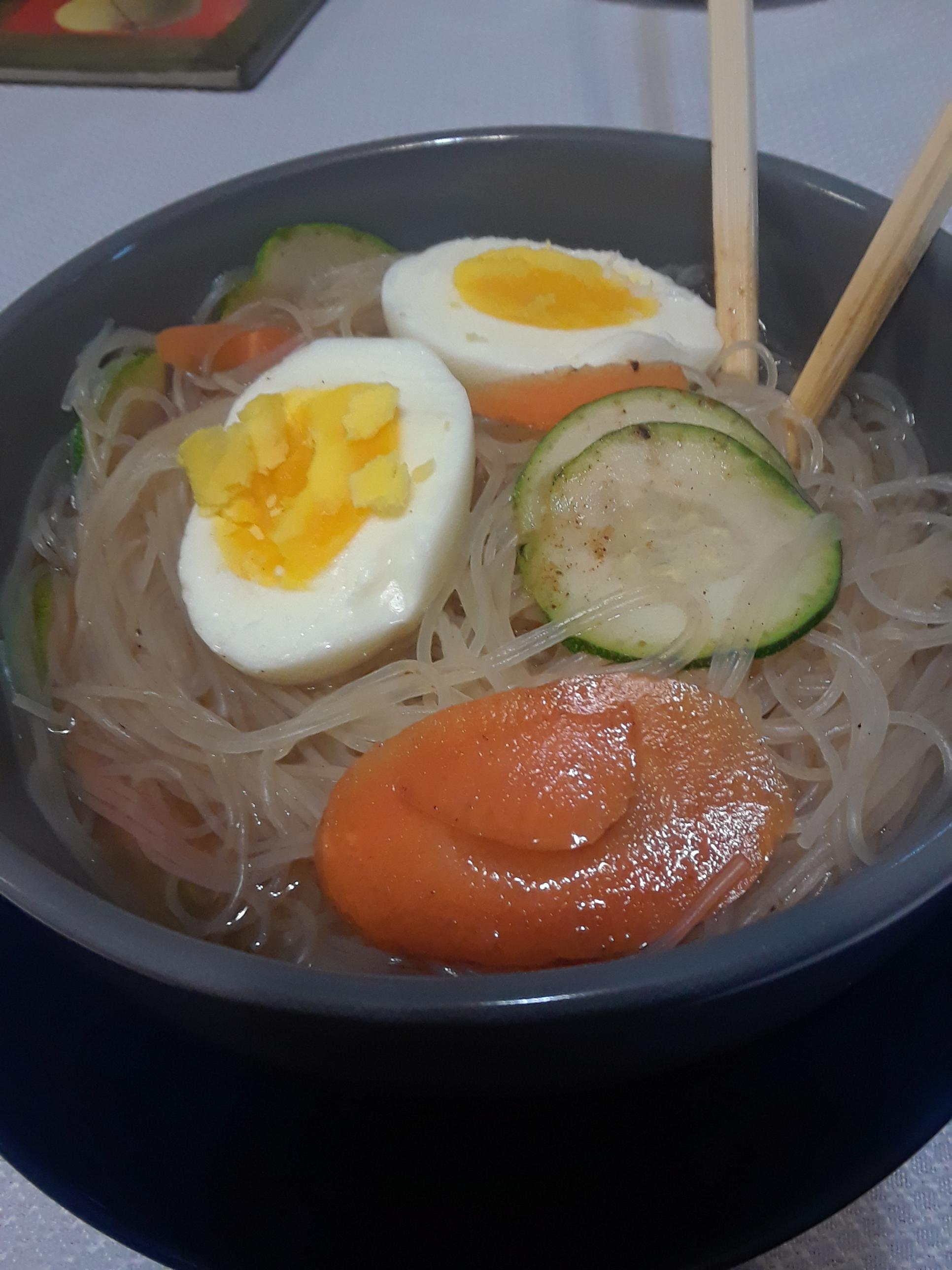 First time adding egg to my ramen. Tasted better than expected. ramen