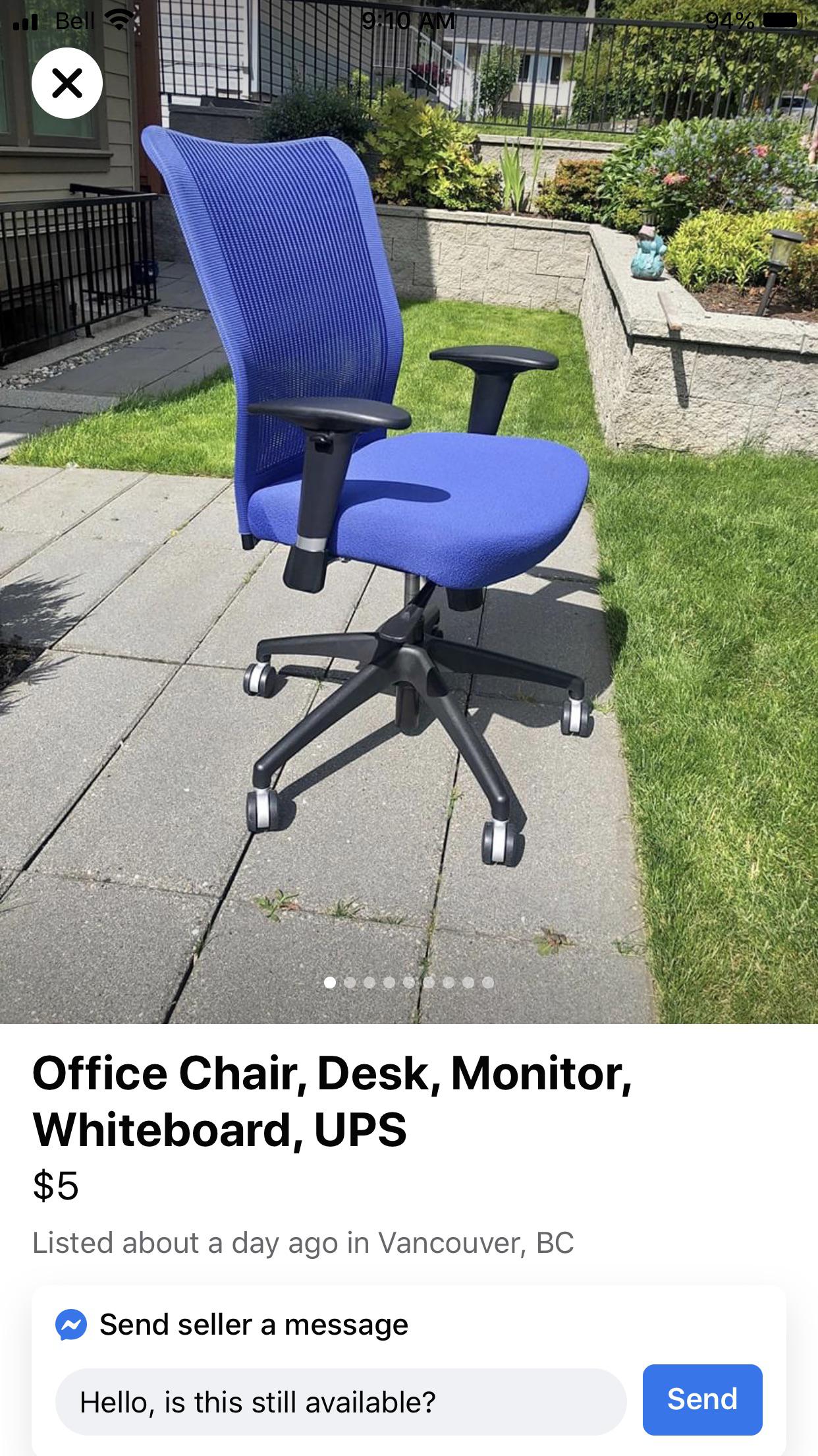 Someone’s selling Mr. Cow’s bus chair on fb PepeLaugh xqcow