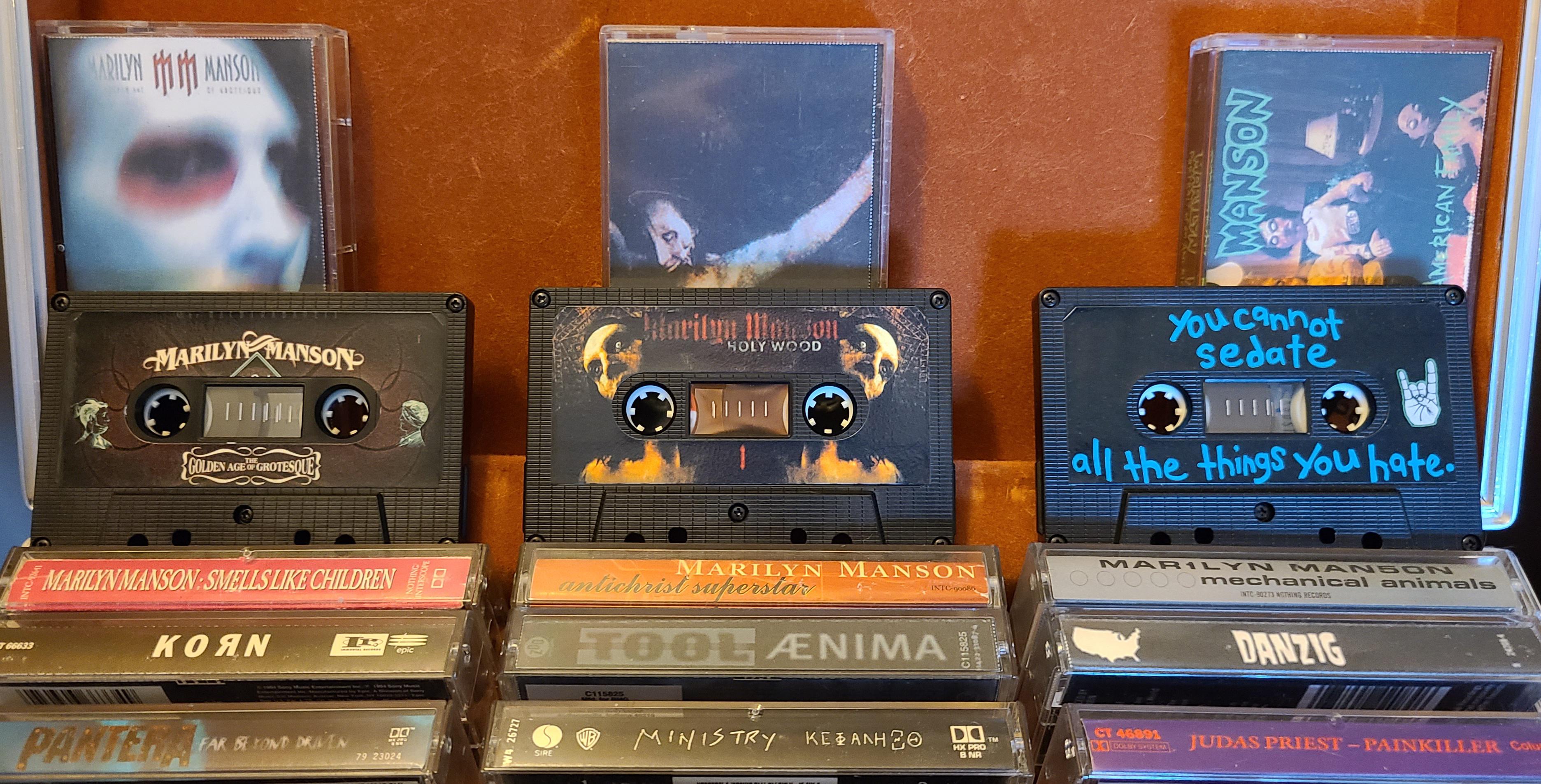 I finally have the cassette tape collection I've always wanted. A