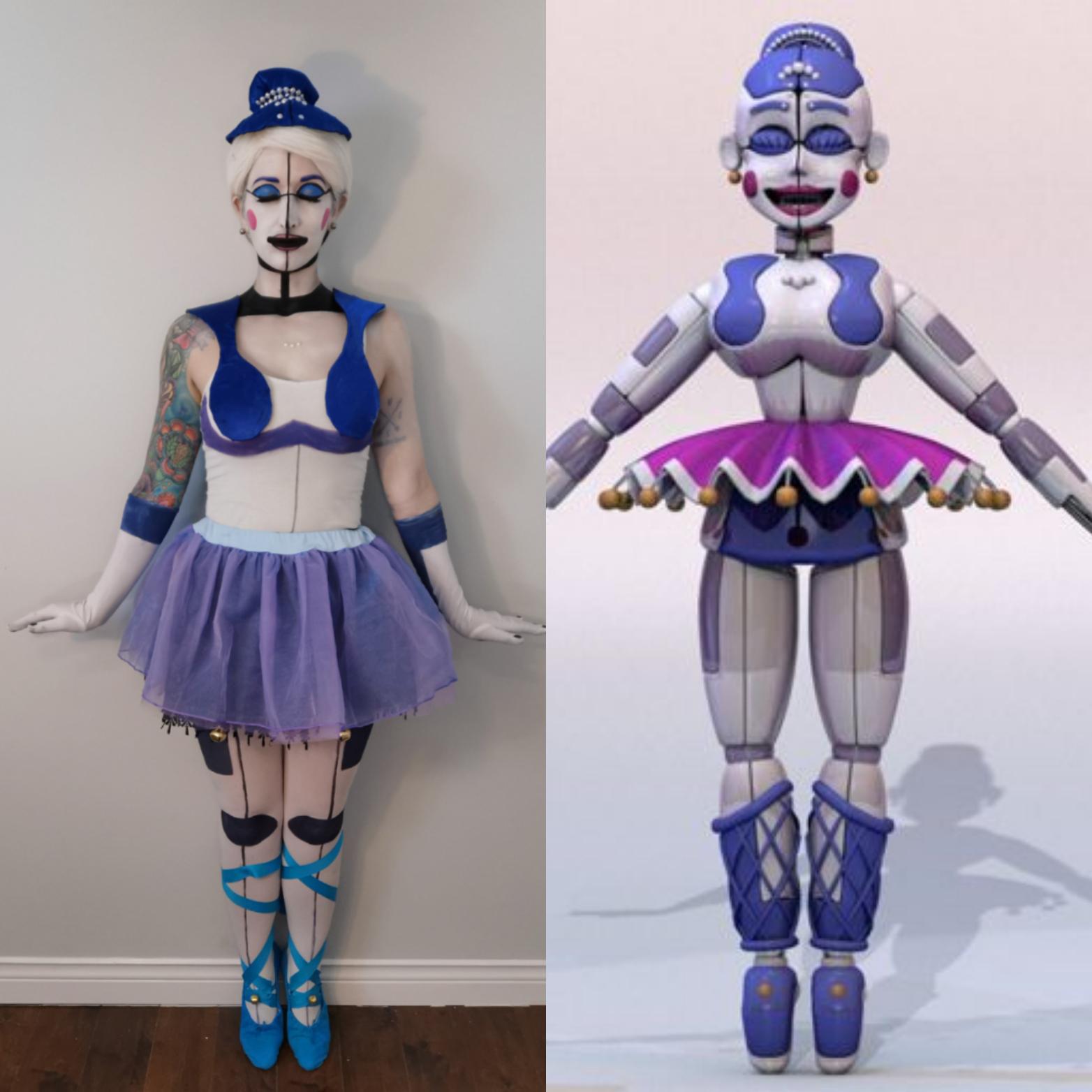 [Self] whipped up a Ballora cosplay in a day! Character from Five