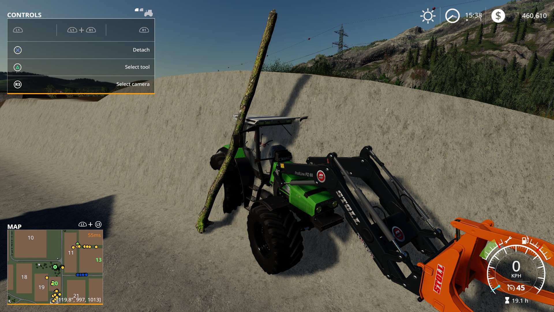 Fs19 PS4 Landscaping unbelievable issue r/farmingsimulator