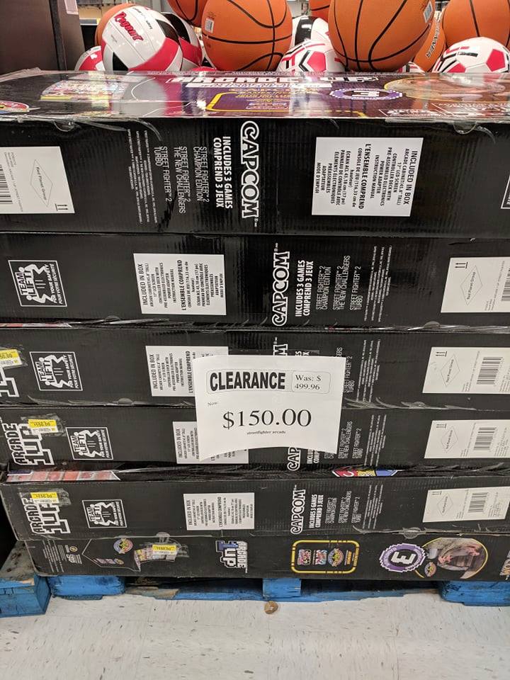 Canadian clearances are starting in store. Check your stores! r/Arcade1Up