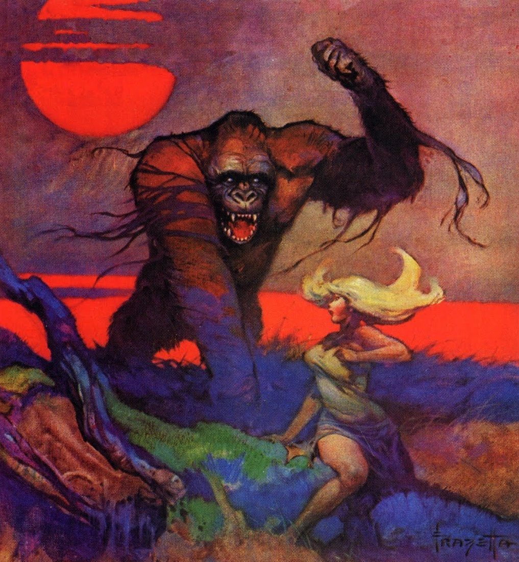 King Kong by the great Frank Frazetta r/kingkong