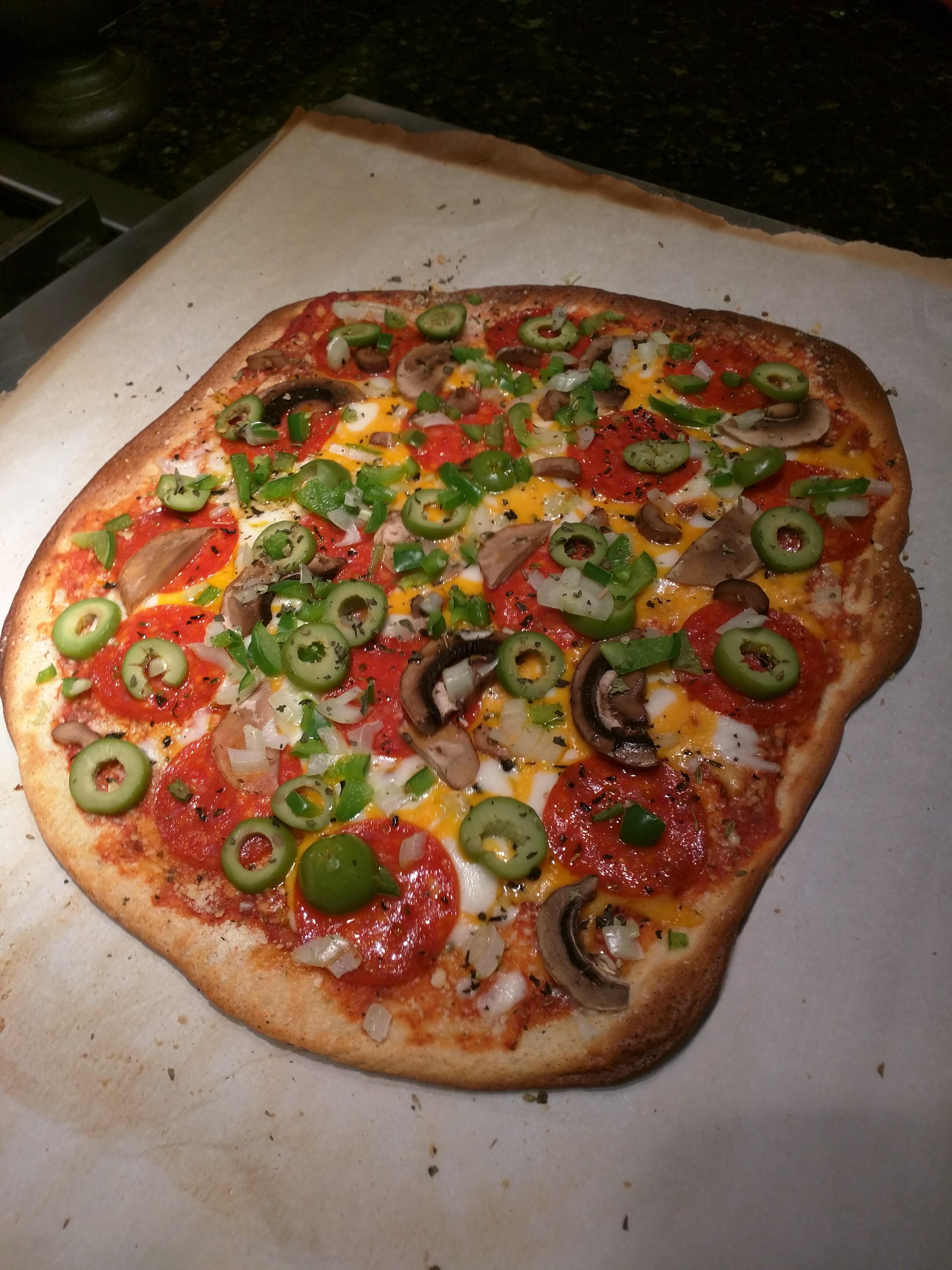 Fathead pizza using coconut flour r/ketorecipes