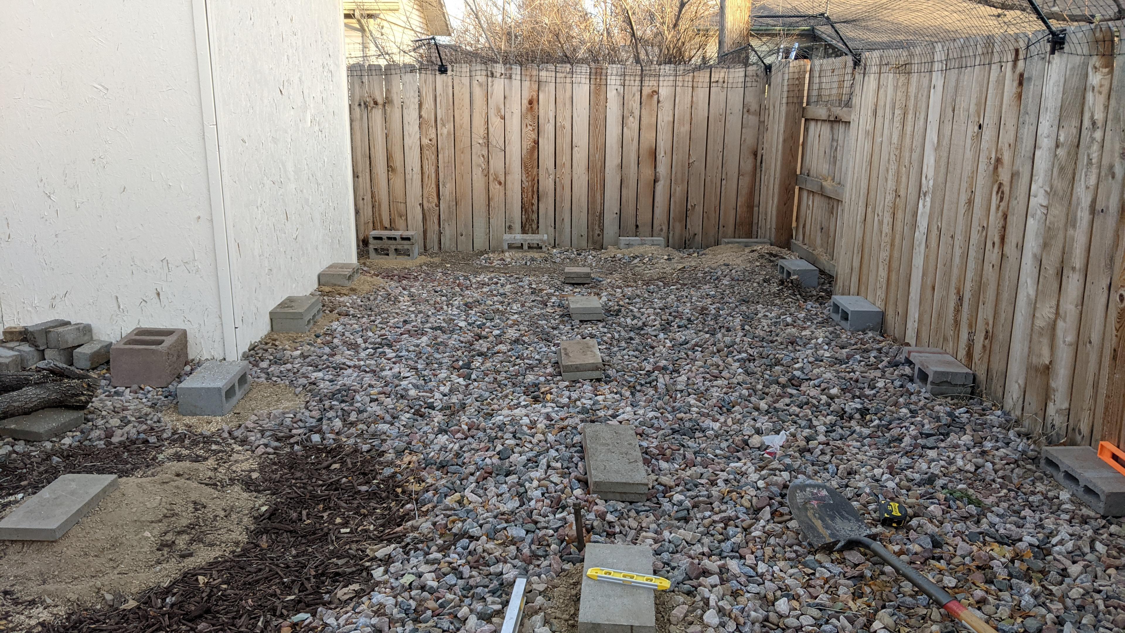 Day 1 of miniramp build! Super excited! 12' wide. Not sure of other