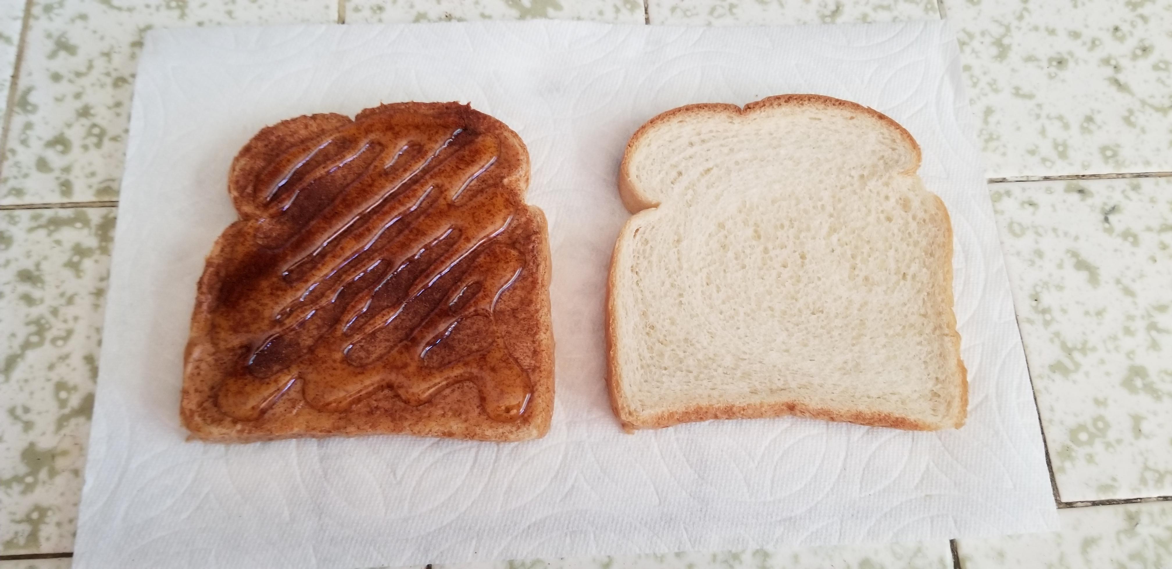 Peanut butter, cinnamon, and honey sandwich. PBCH. r/stonerfood