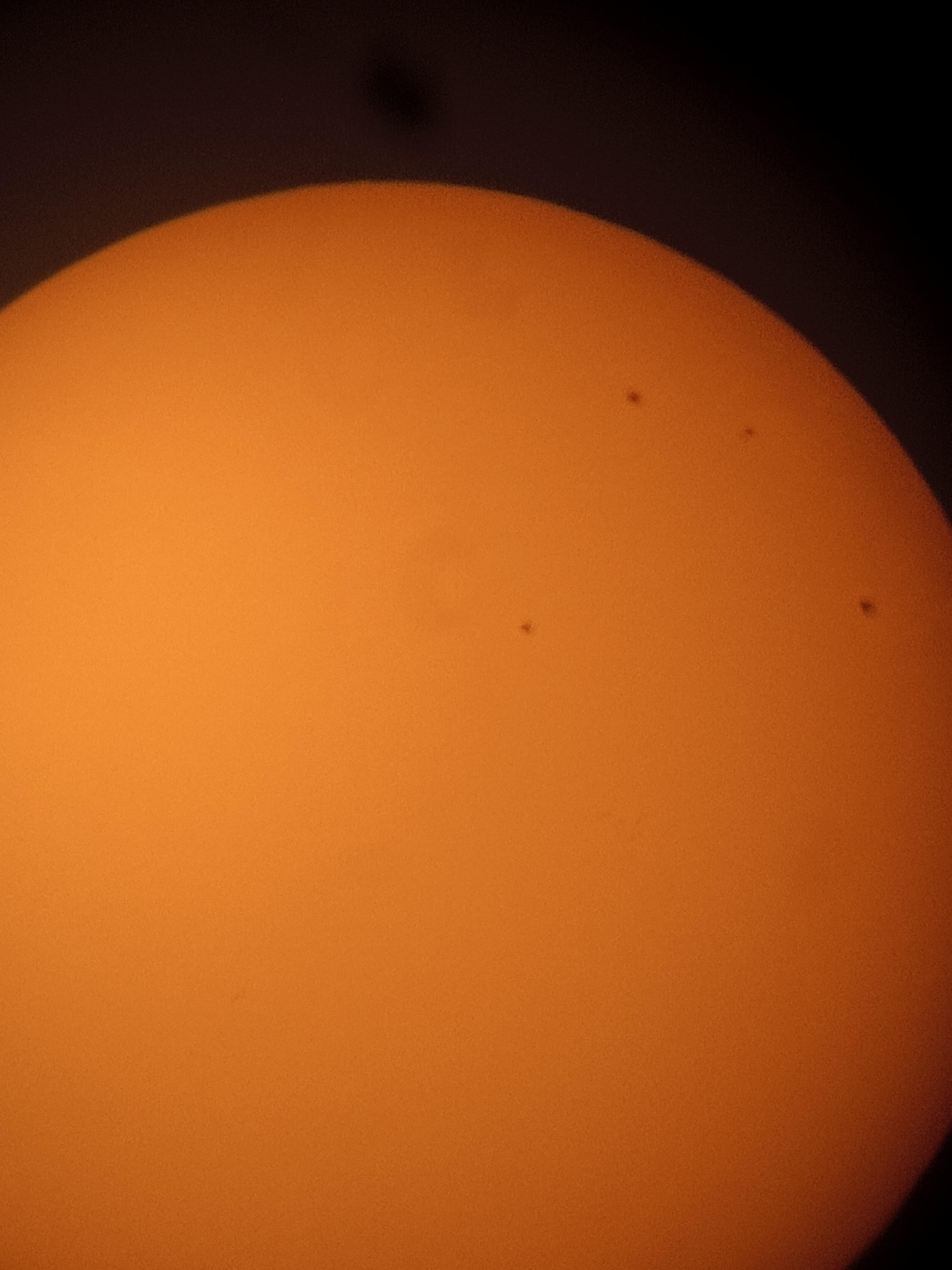 sun Spots r/telescopes