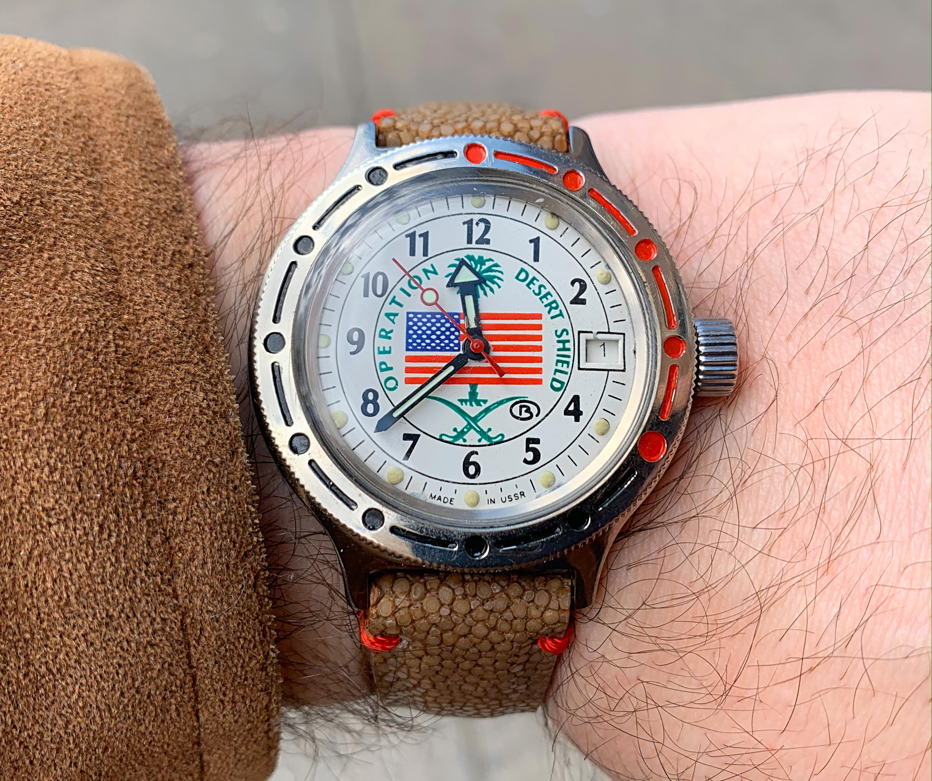 [Vostok] Amphibian Desert Shield r/Watches
