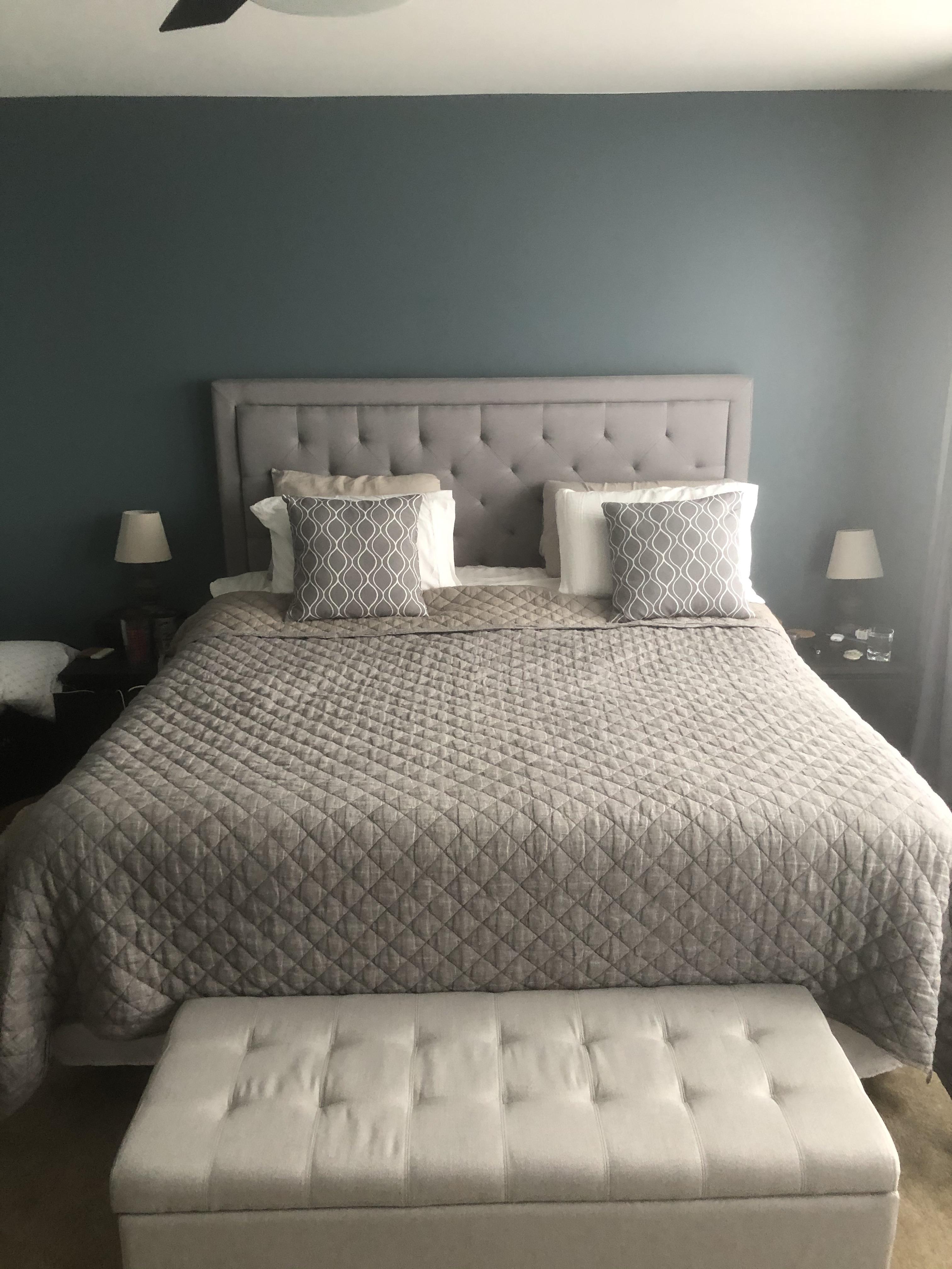 I finally purchased a headboard, but is it too tall? r/HomeDecorating