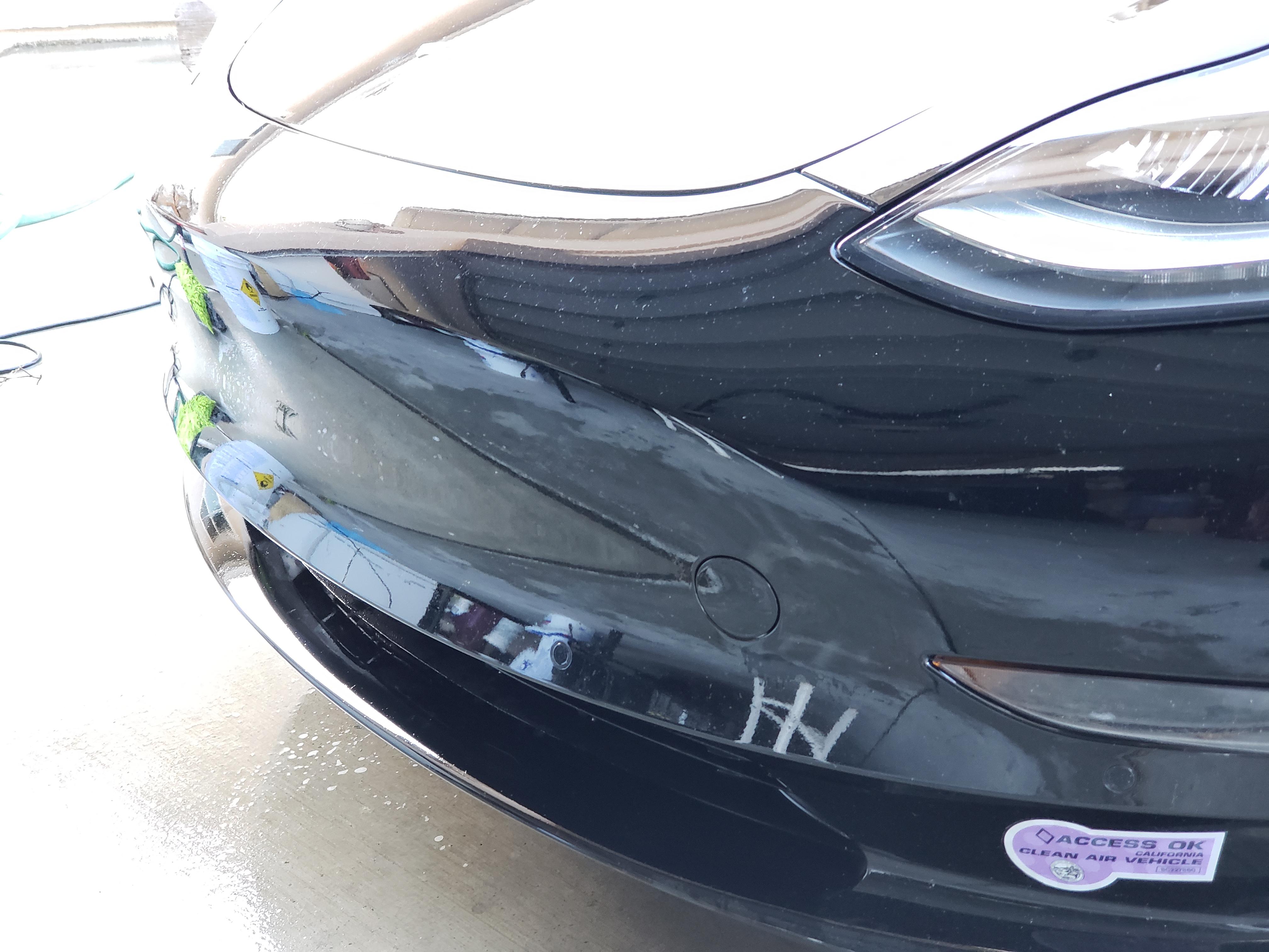 Tesla's paint after 17,000 miles of heavy bay area commute r/TeslaModel3