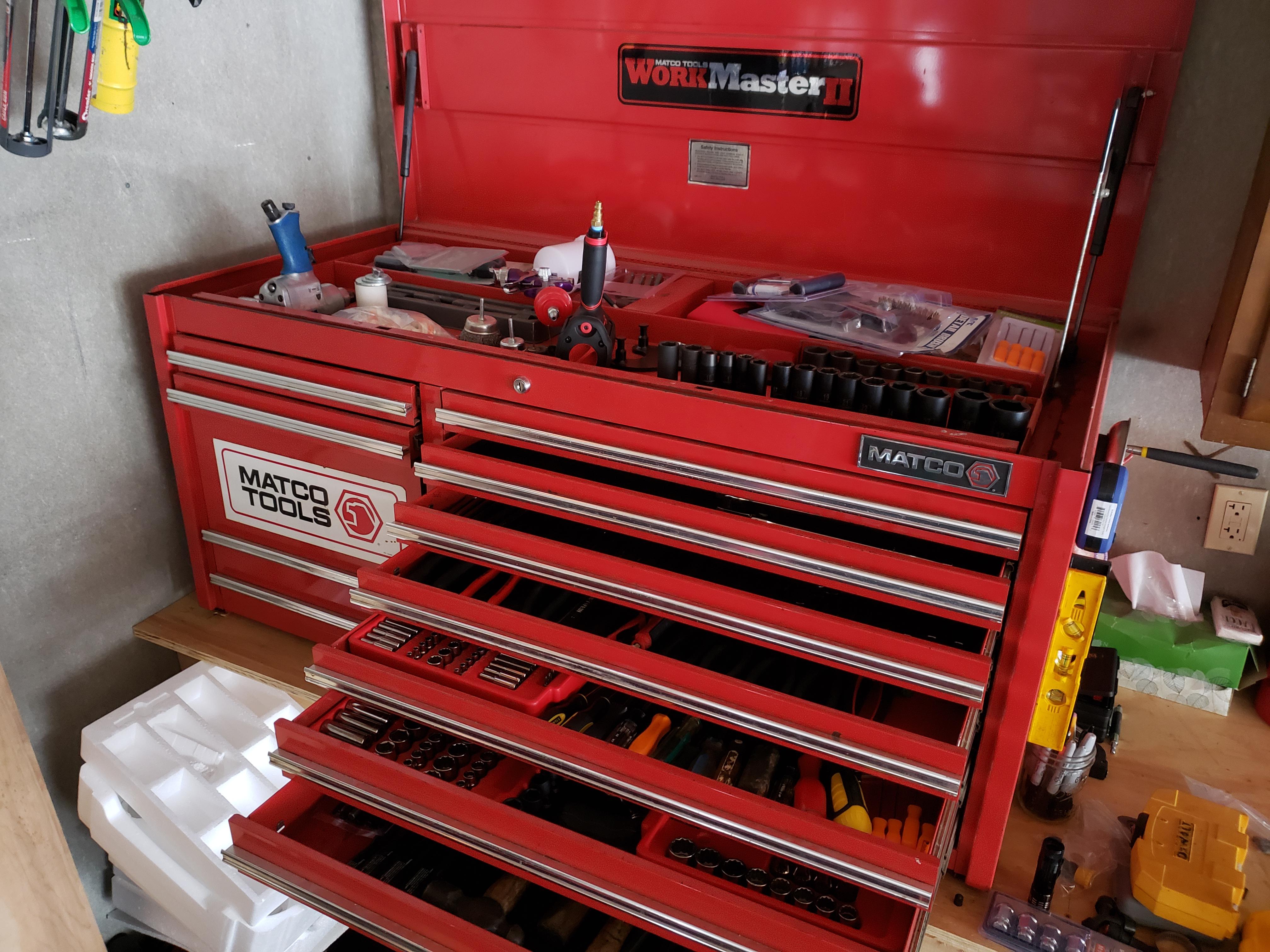 Got this Matco top box a few years ago for $400. Gave me a reason to