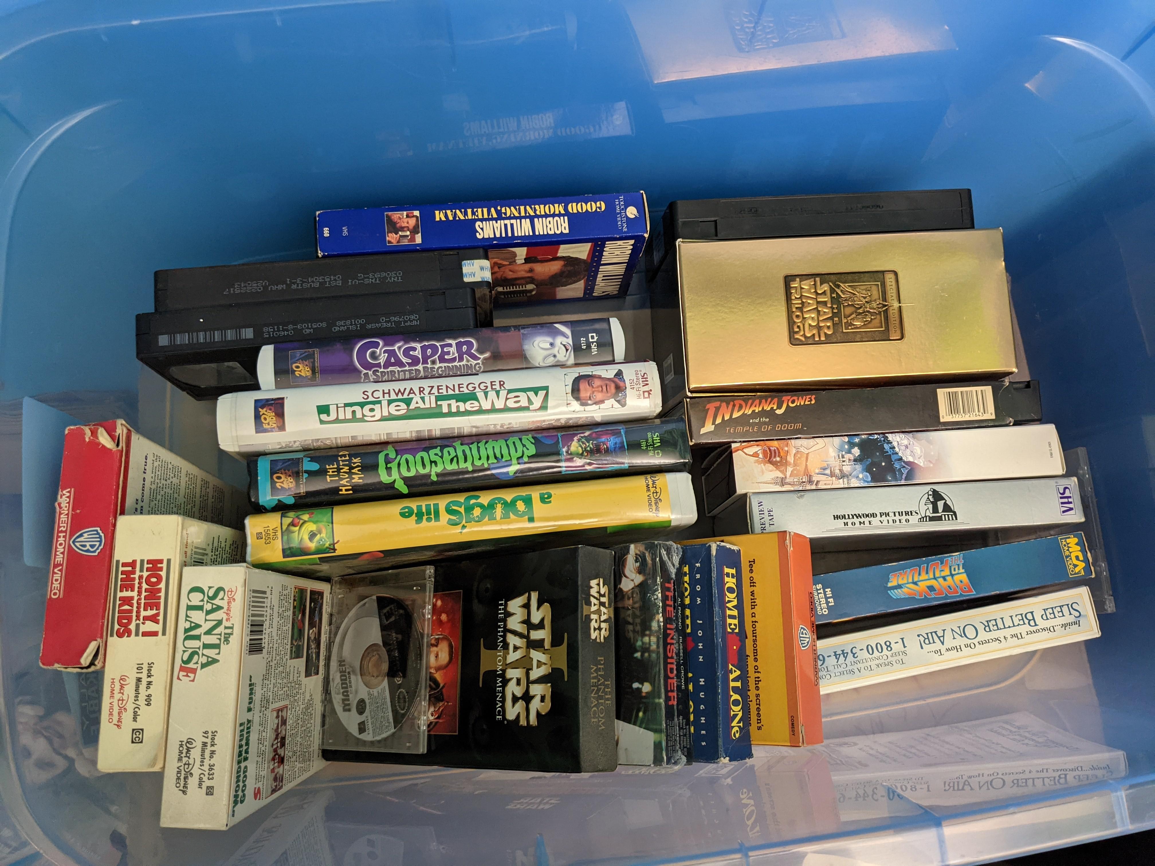 Bay Area California Where can I Donate these? r/VHS