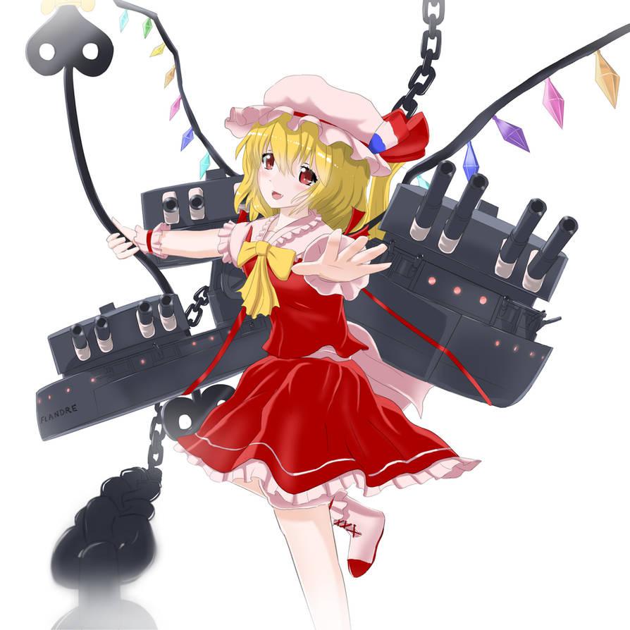 FLandre Scarlet as a ship girl r/FlanboysUnite