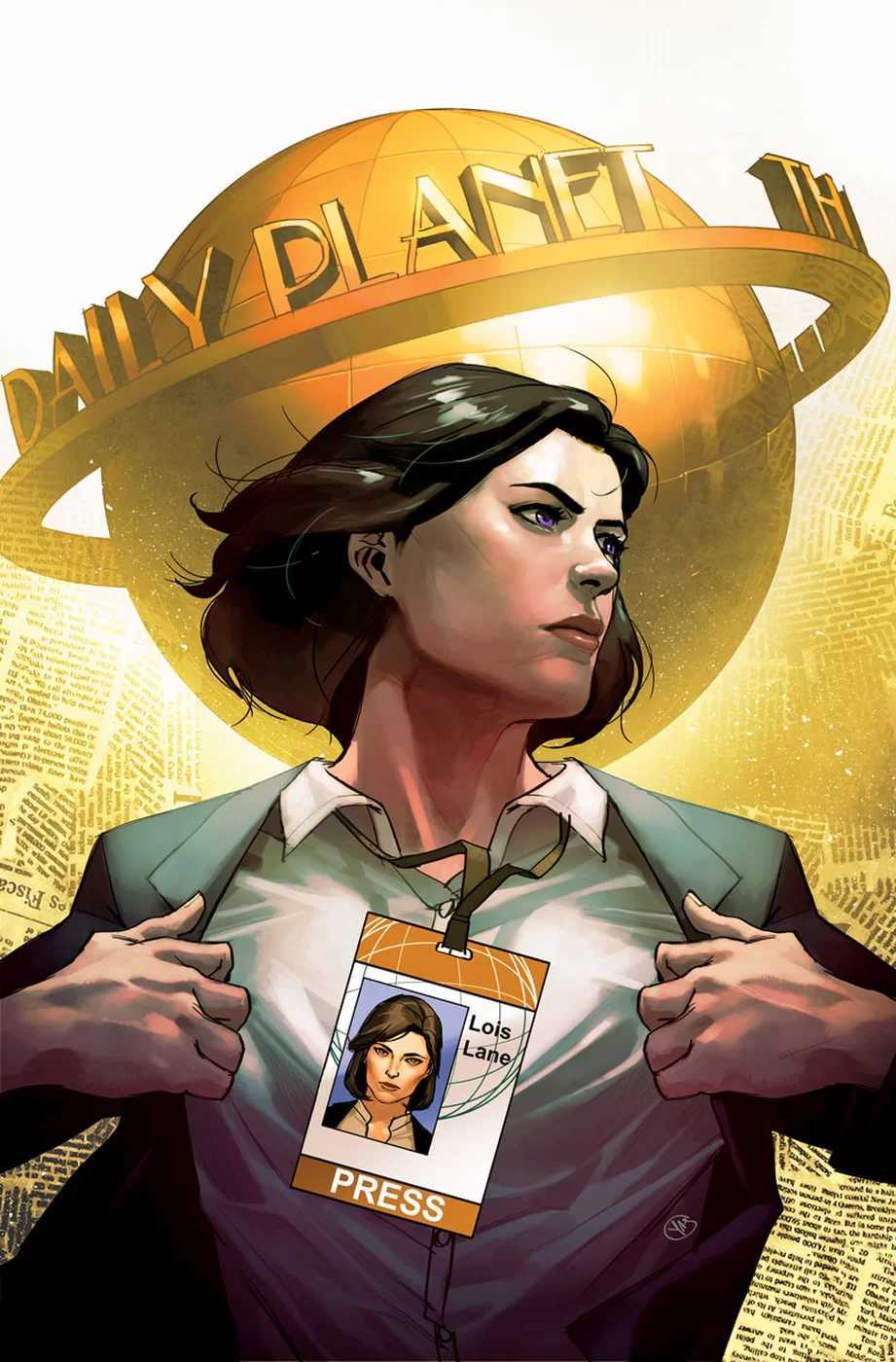 [Cover] Lois Lane 7 Textless Variant Cover by Yasmine Putri