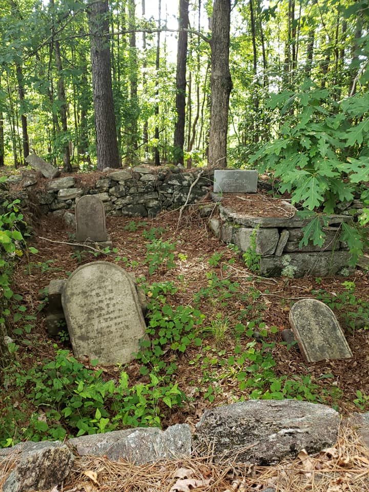 Old Shiloh Cemetery in the woods of Alabama est 1700s r/AbandonedPorn