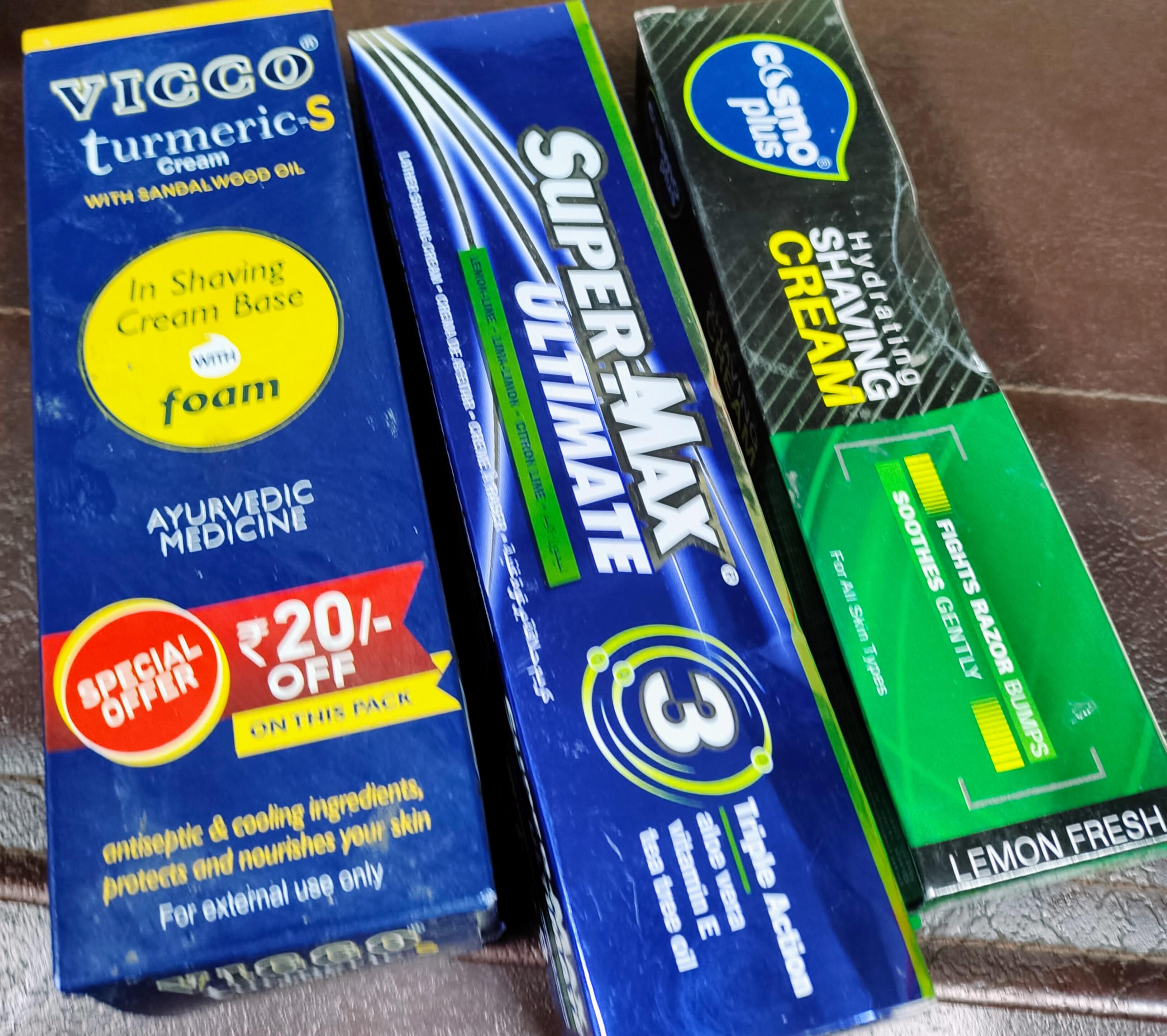 Look, what I found ! (shaving creams near the Railway station