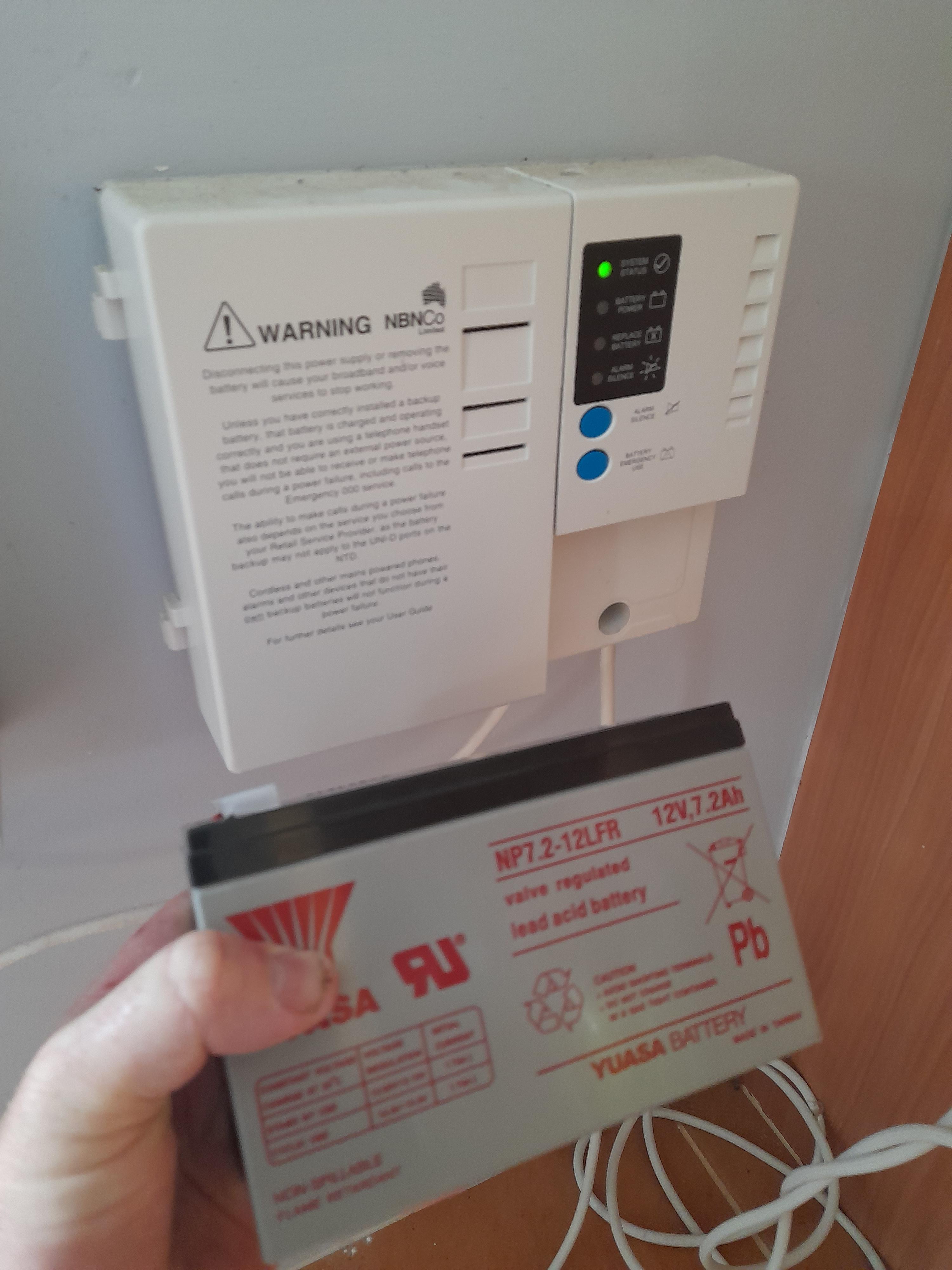 Any way around constantly buying new batteries? r/nbn