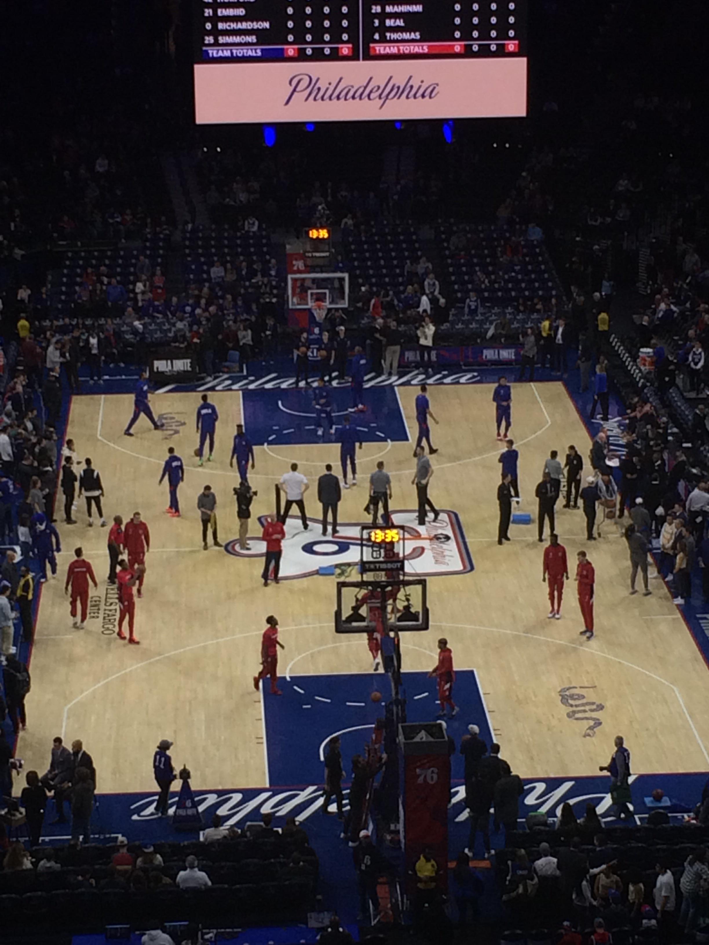First Sixers game. Let’s get this win. r/sixers