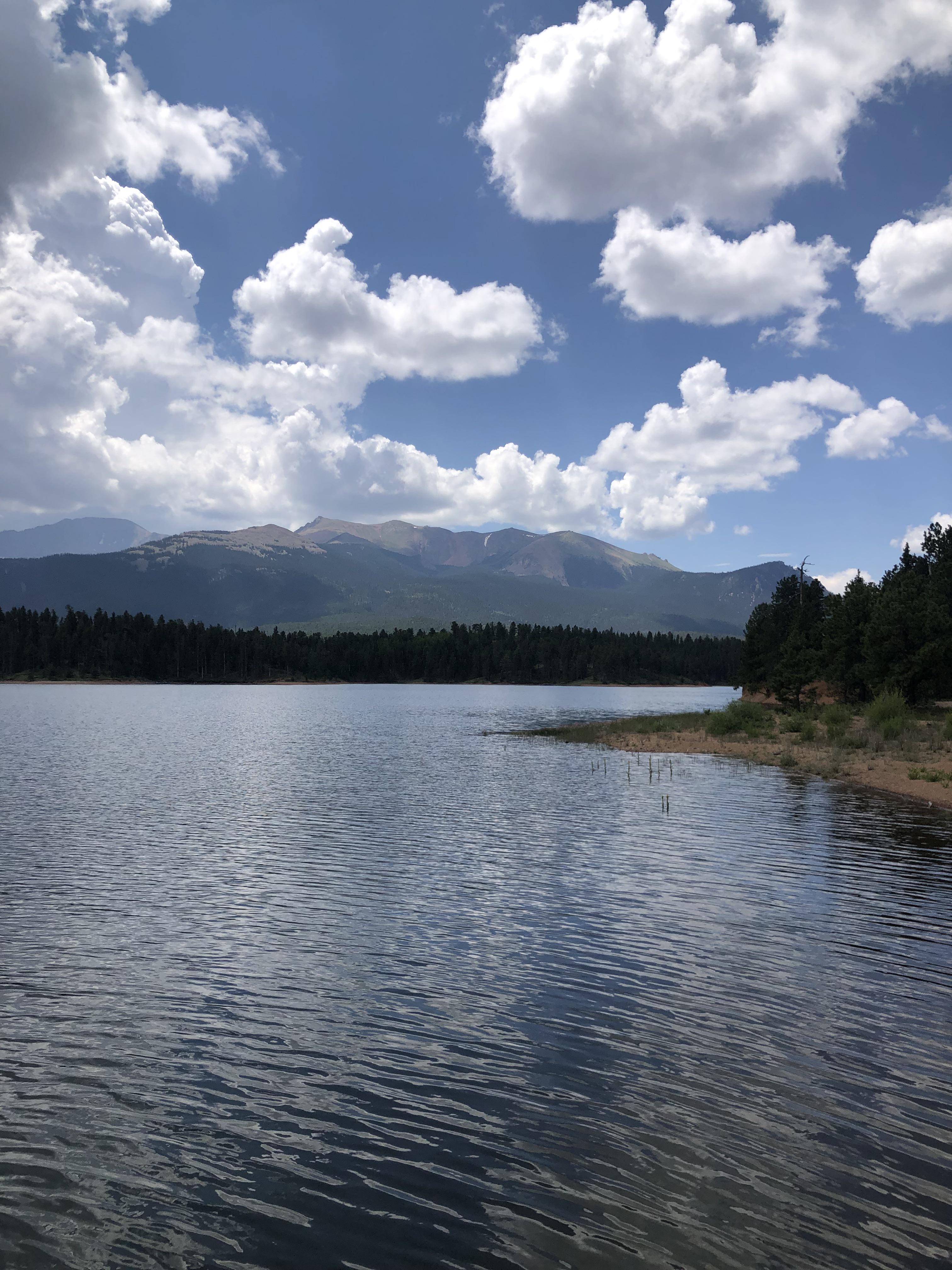 Catamount Reservoir, Colorado [OC] [3024x4032] r/EarthPorn