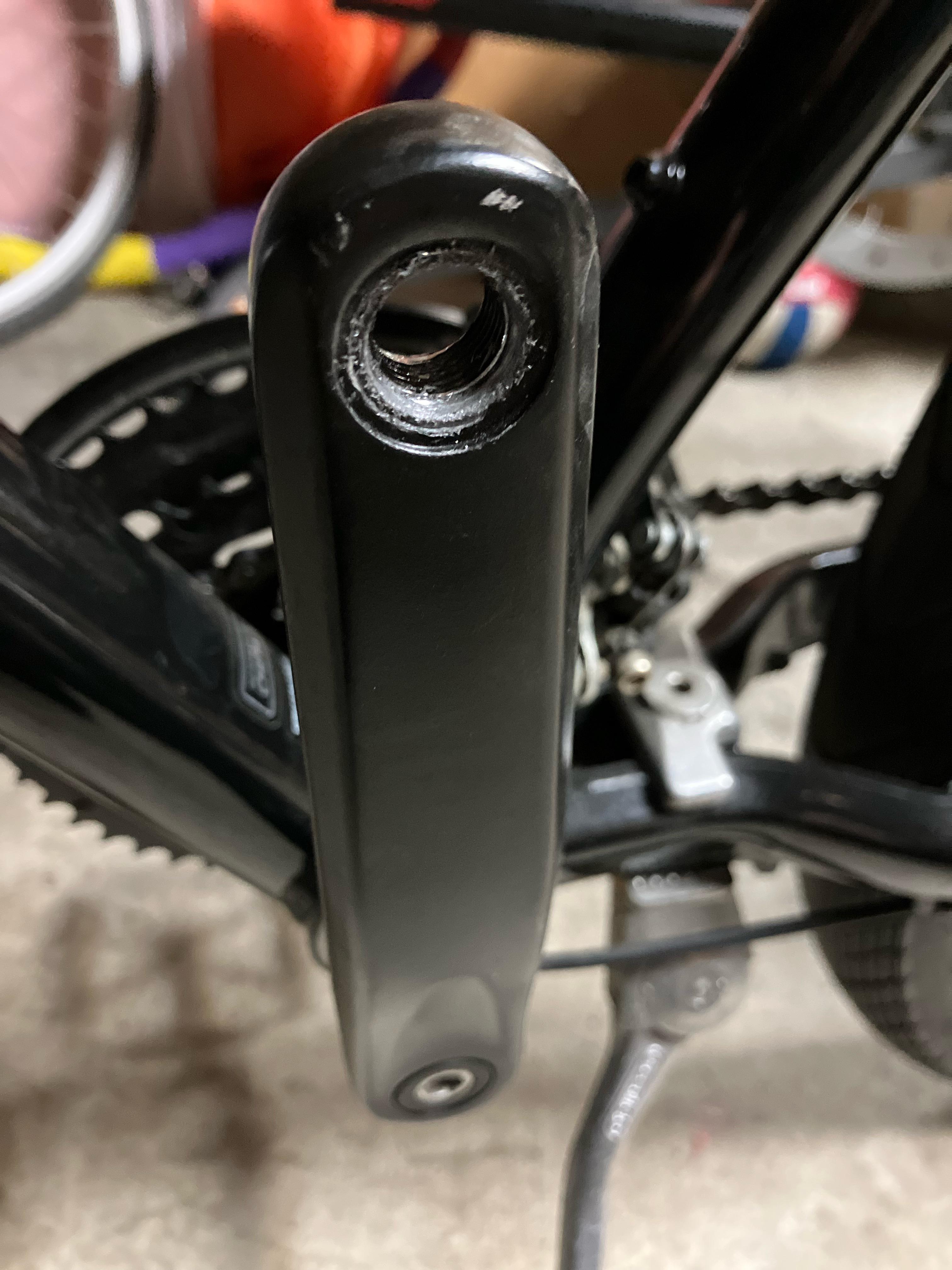 Is this thing stripped? I can’t get the pedal on straight like the
