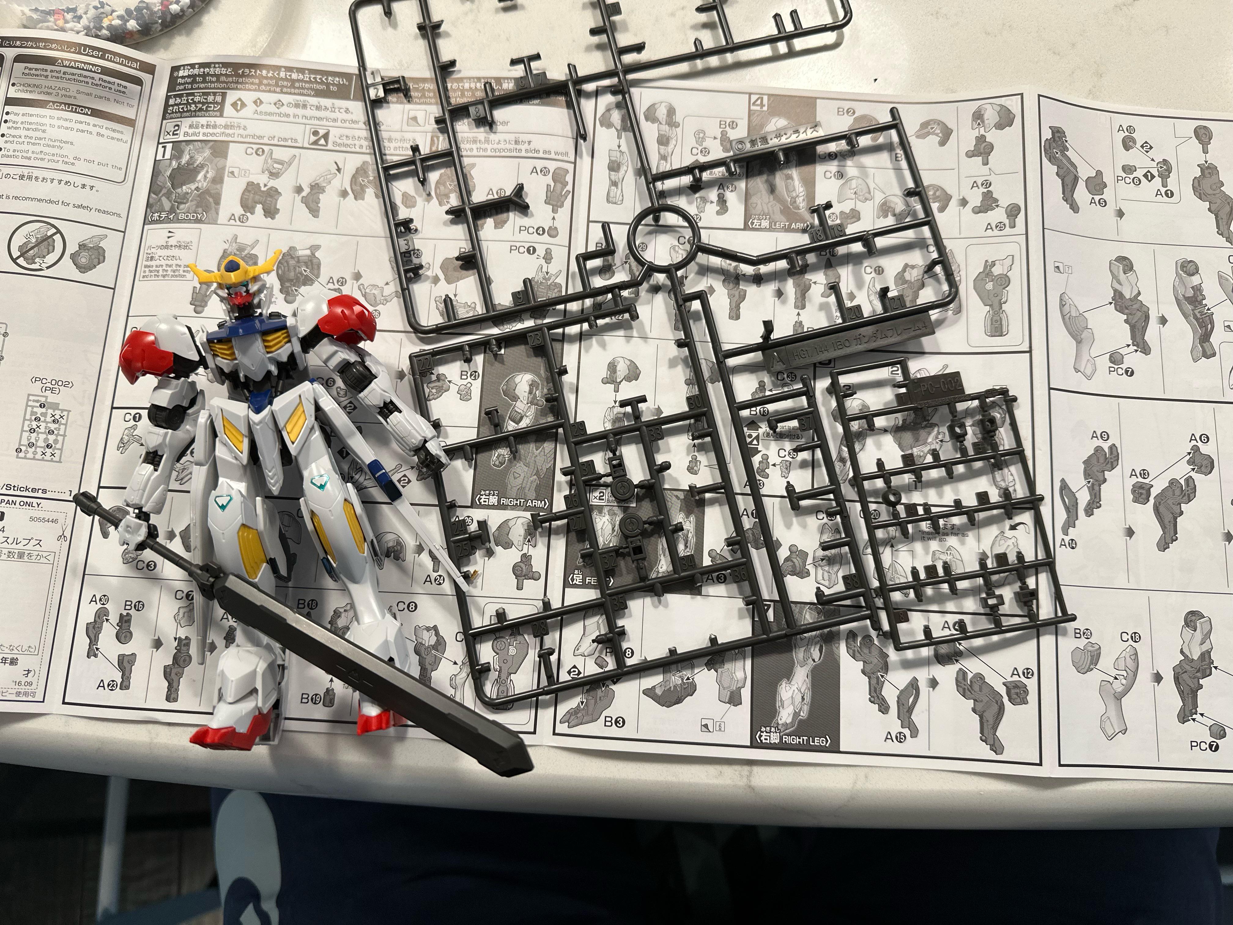 Extra parts? r/Gunpla