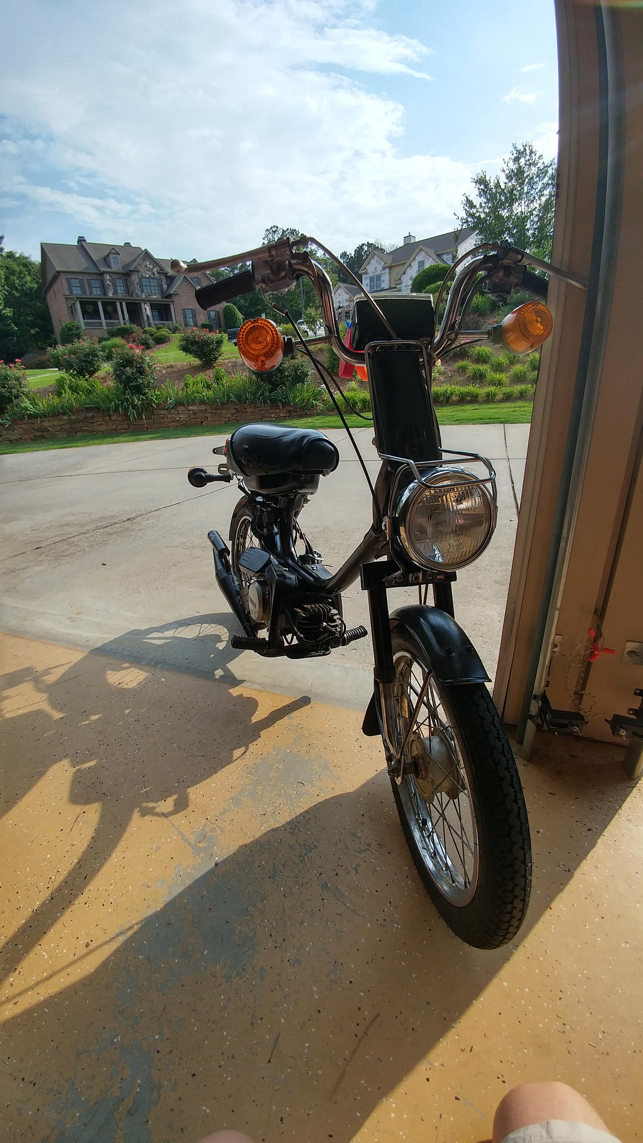 My rebuilt Yamaha Qt50 r/Yamaha