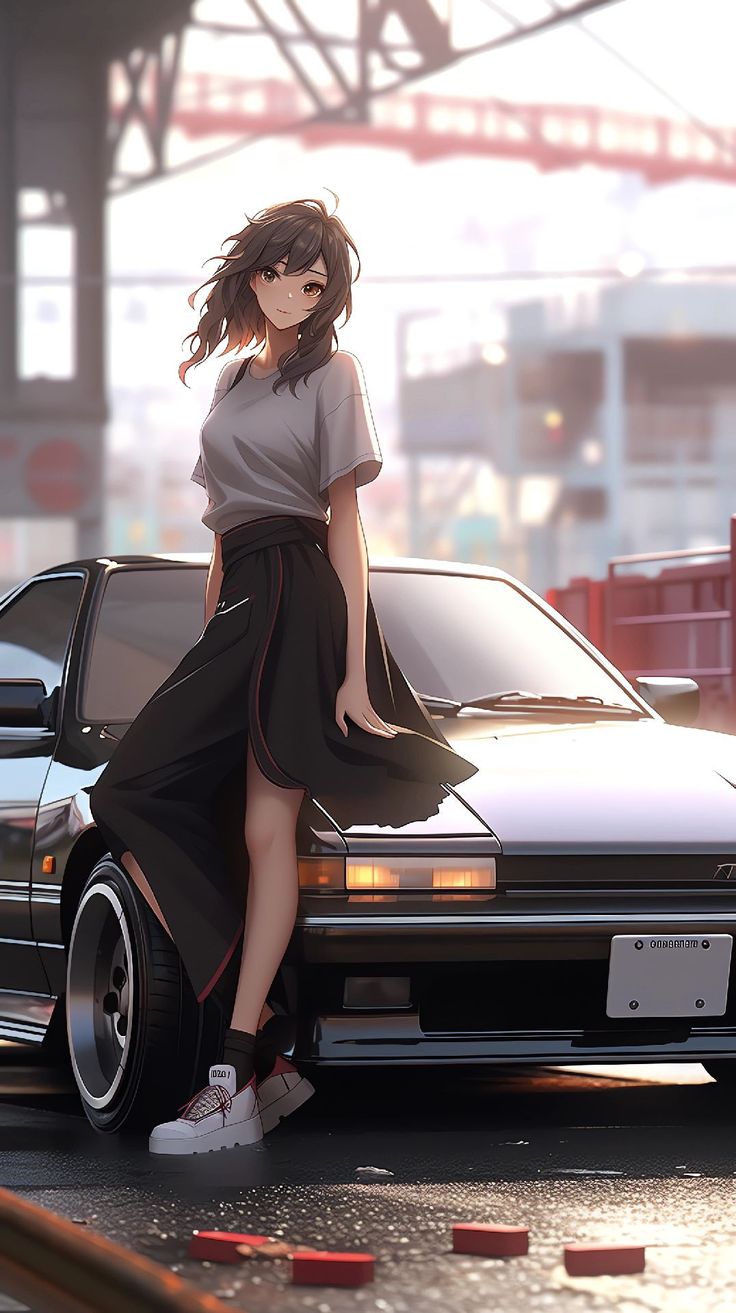 Jdm Cars And Girls Wallpaper