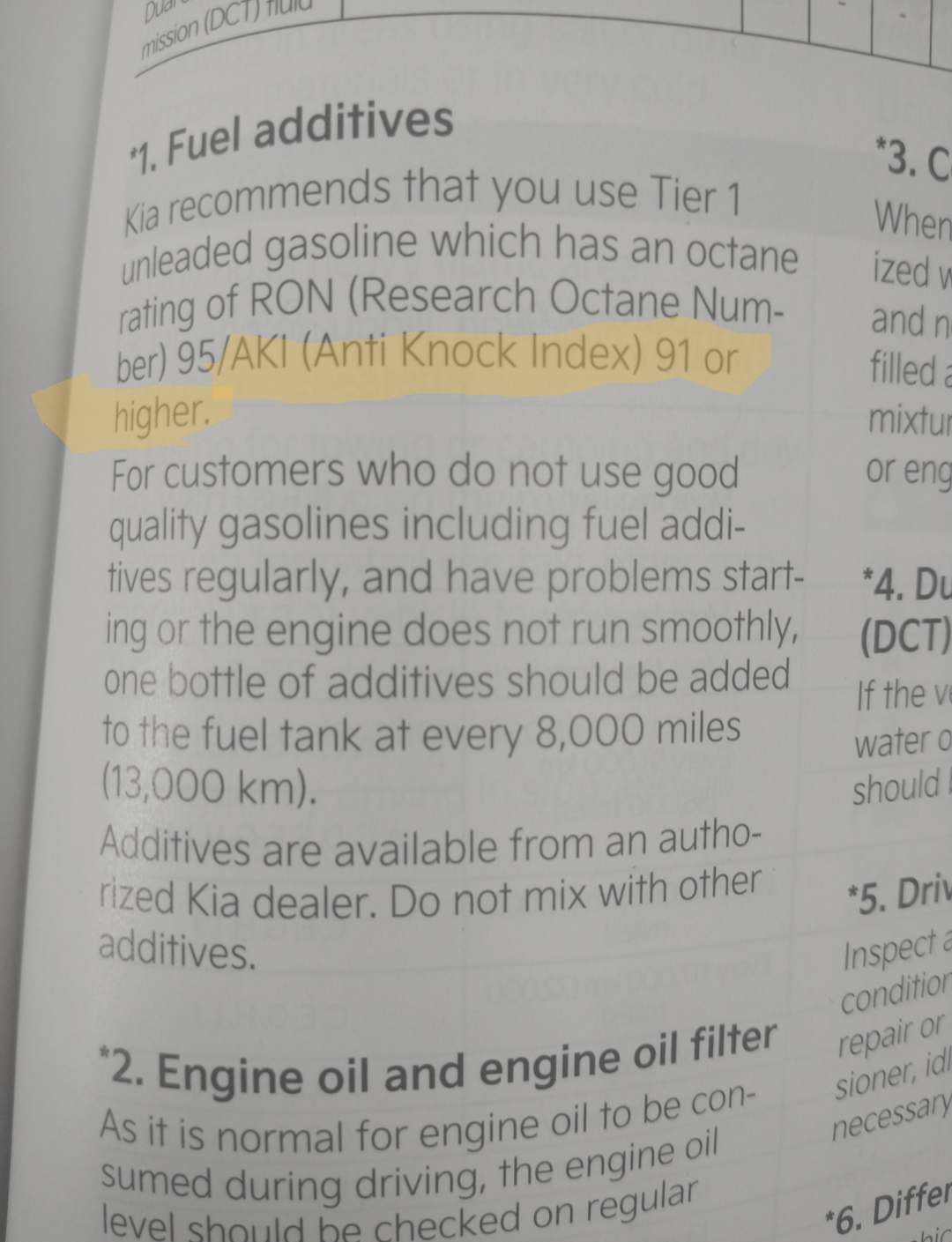 2023 2.5 Turbo Kia Sorento Fuel Requirement : r/kia