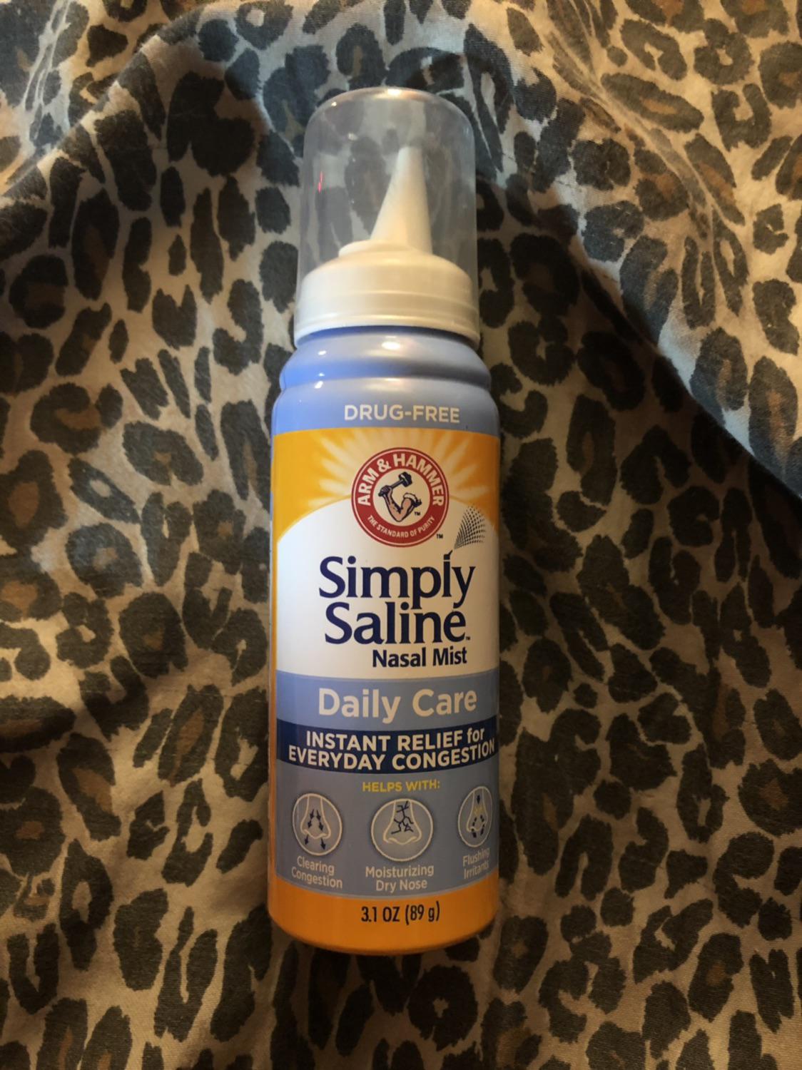 Is nasal spray saline the absolute, 100 same as regular saline? And is