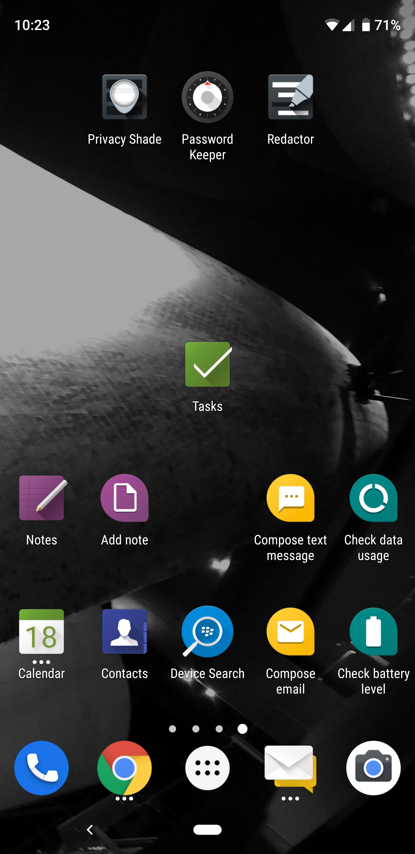 Blackberry Pie Priv > Pixel 3XL with all the BB fixin's blackberry