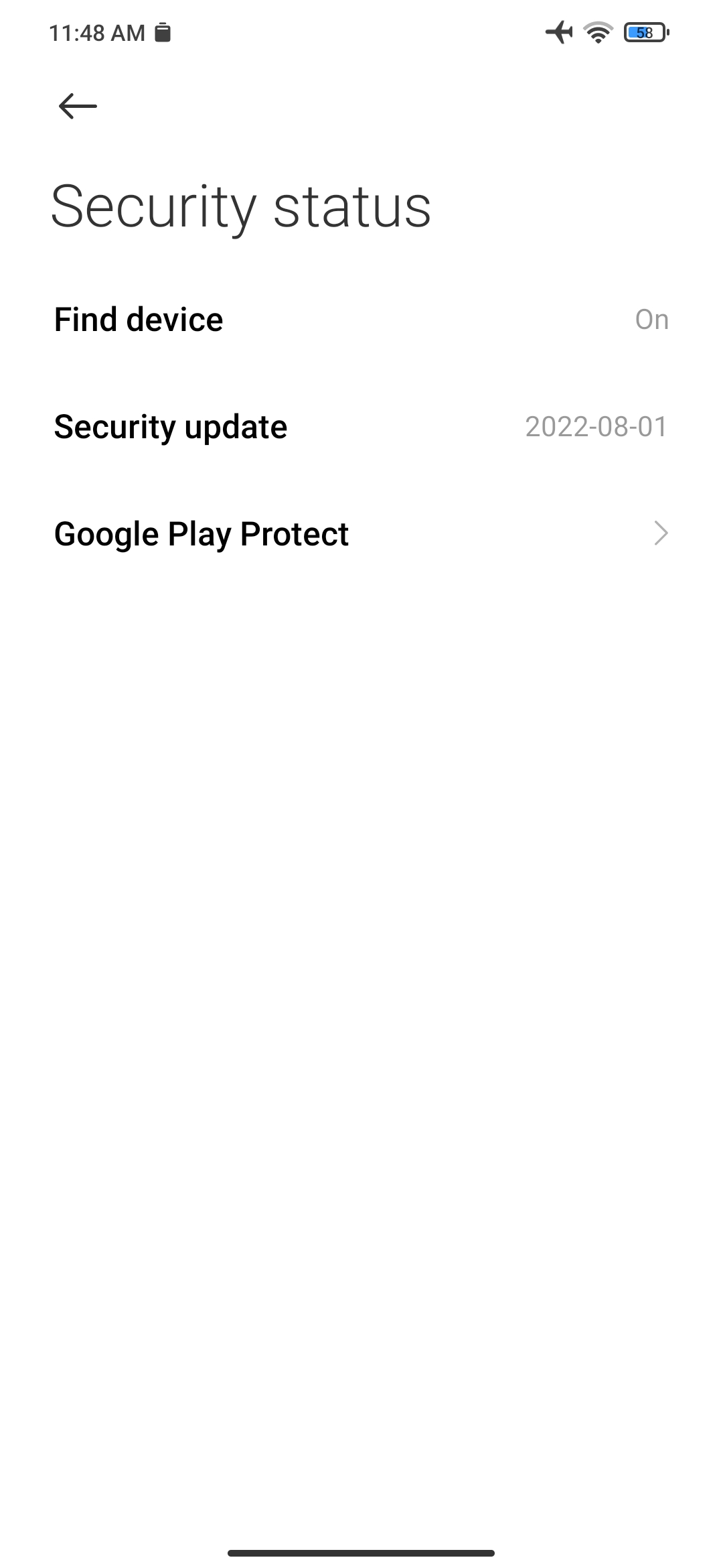 Google Play System Update got removed from the settings, anyone else