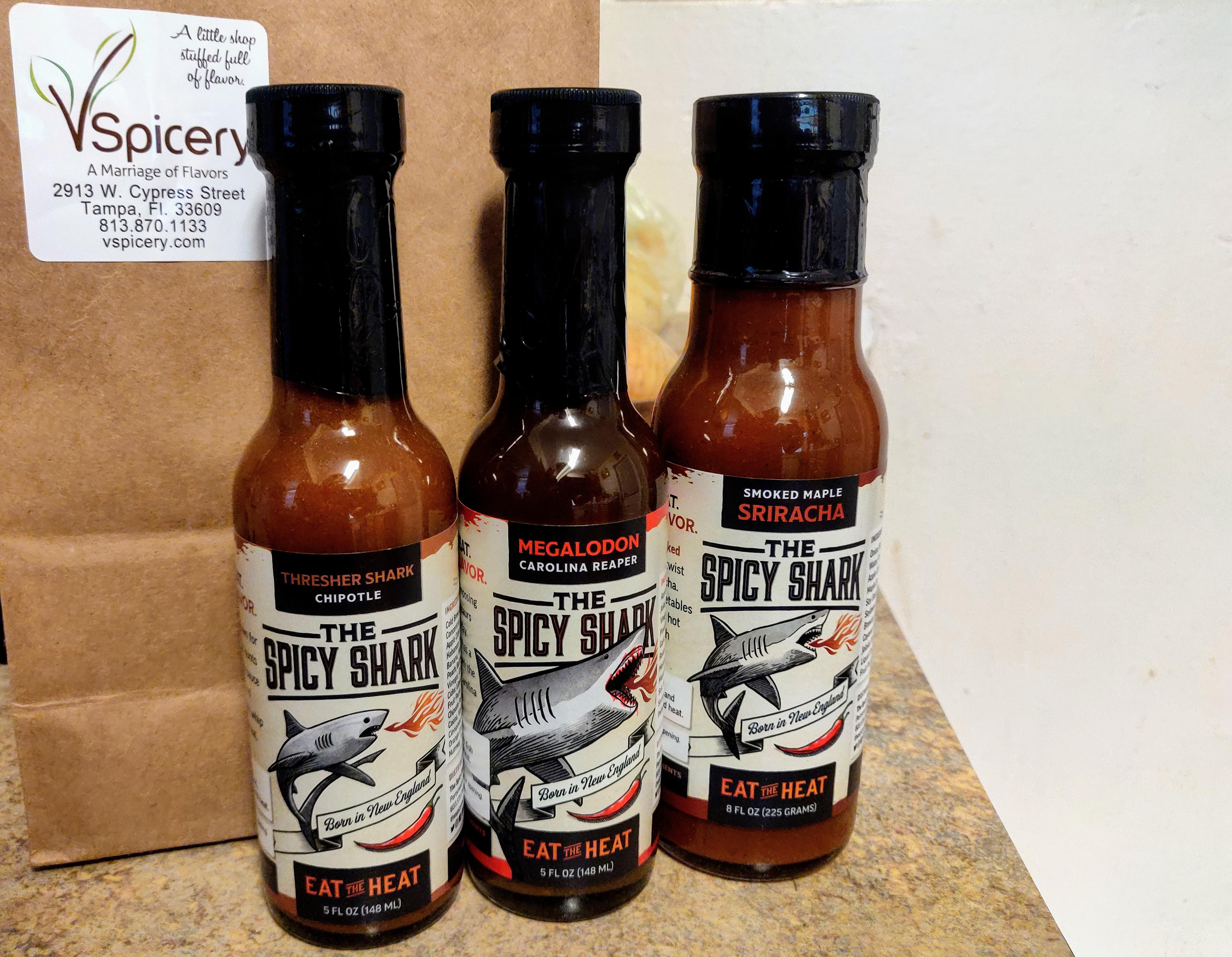 Just picked up these three beasts. The Reaper sauce is no joke. r/spicy