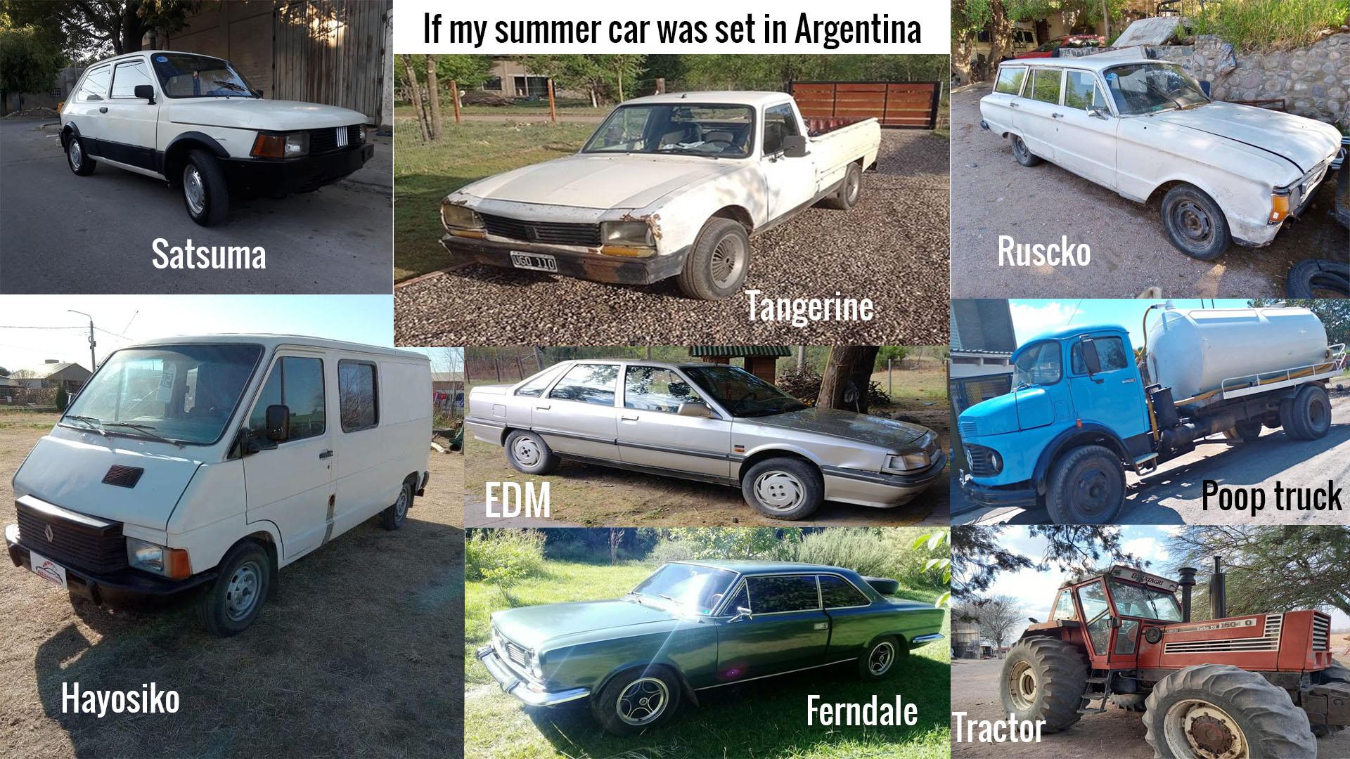 If my summer car was set in argentina r/MySummerCar