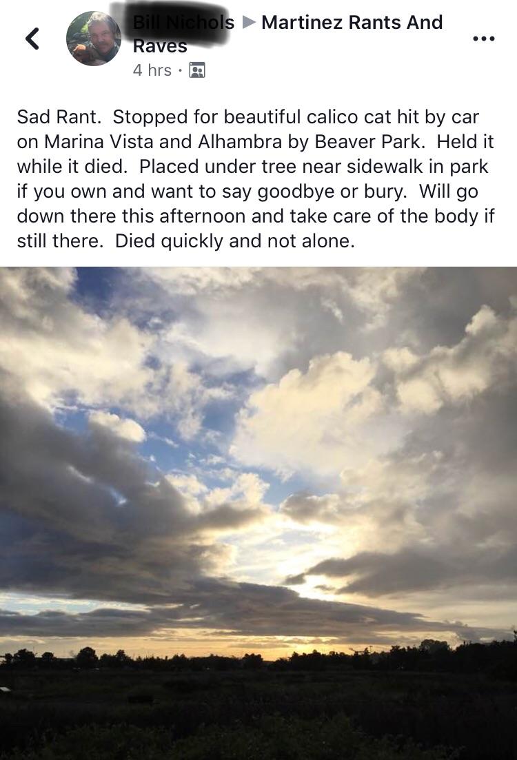 My town has a “rants and raves” Facebook page, and sometimes a post