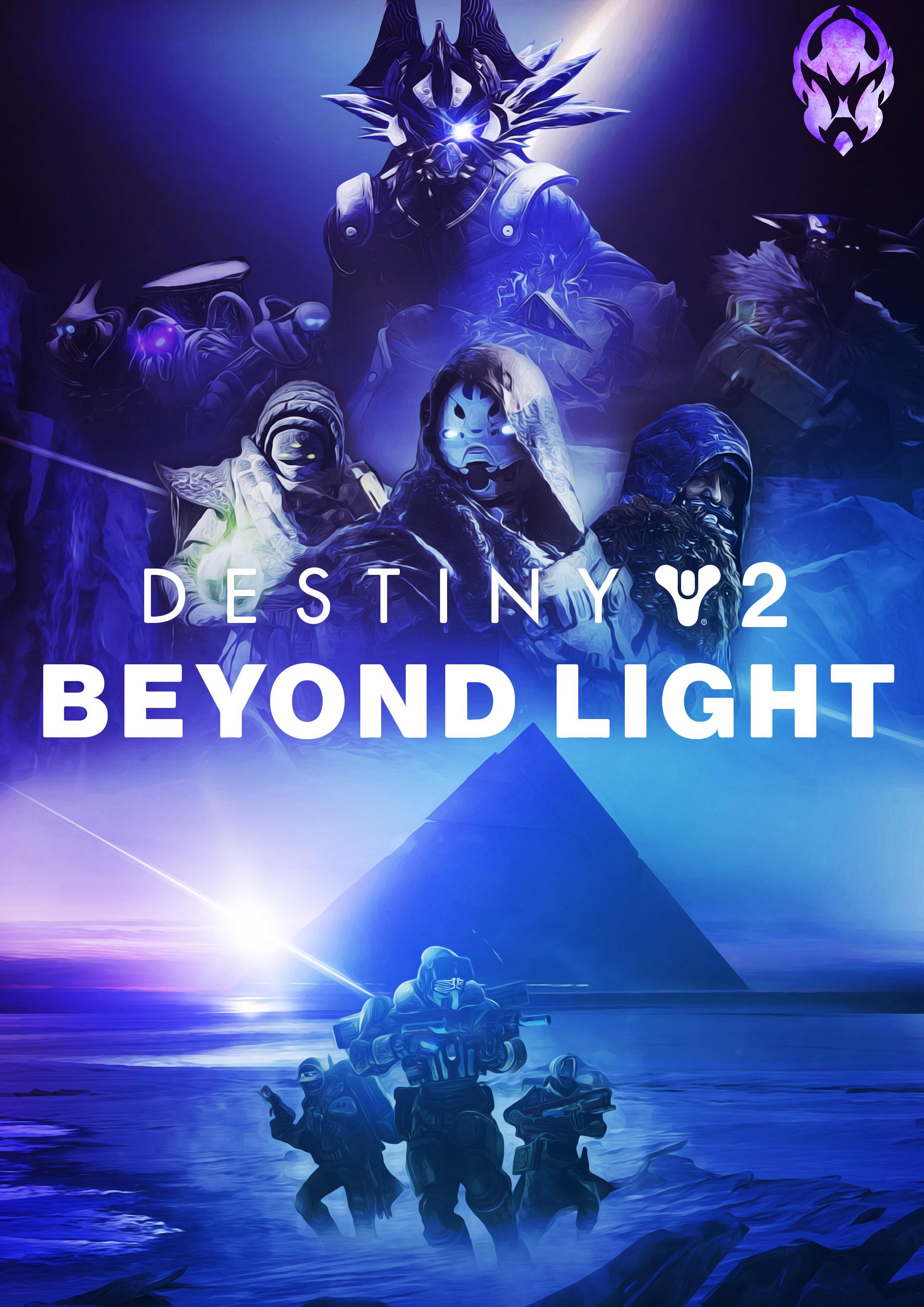 Destiny 2 beyond light fan art poster design r/destiny2