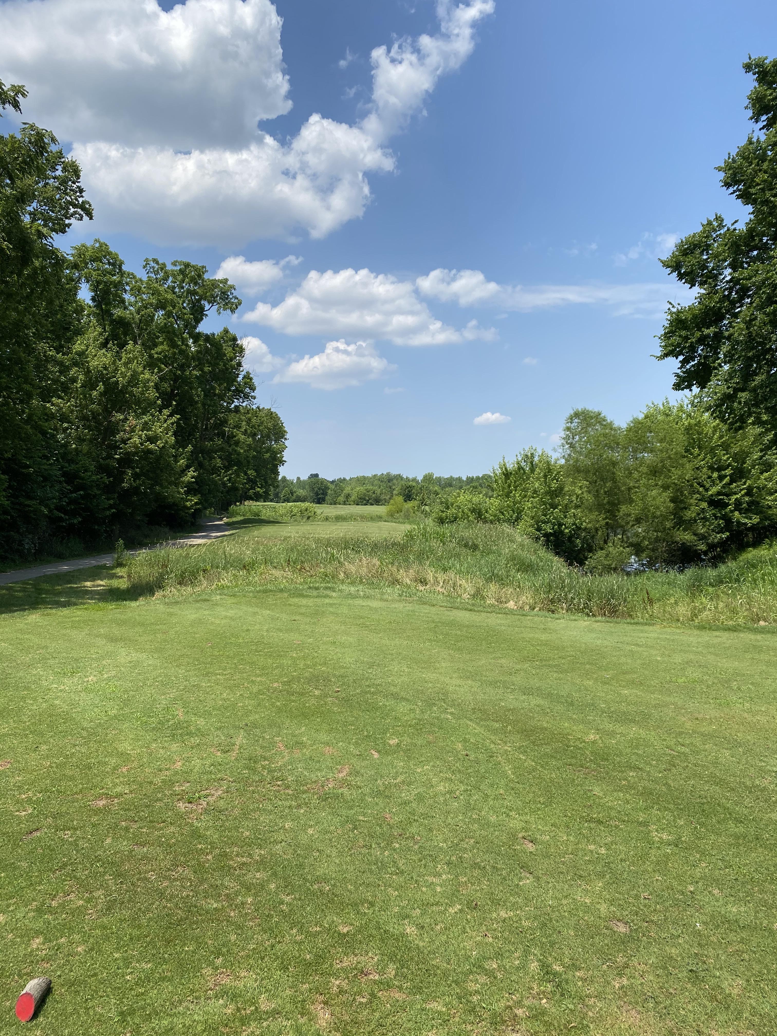 Cooks Creek in Ohio. Playing Scarlet tees 🤙 r/golf