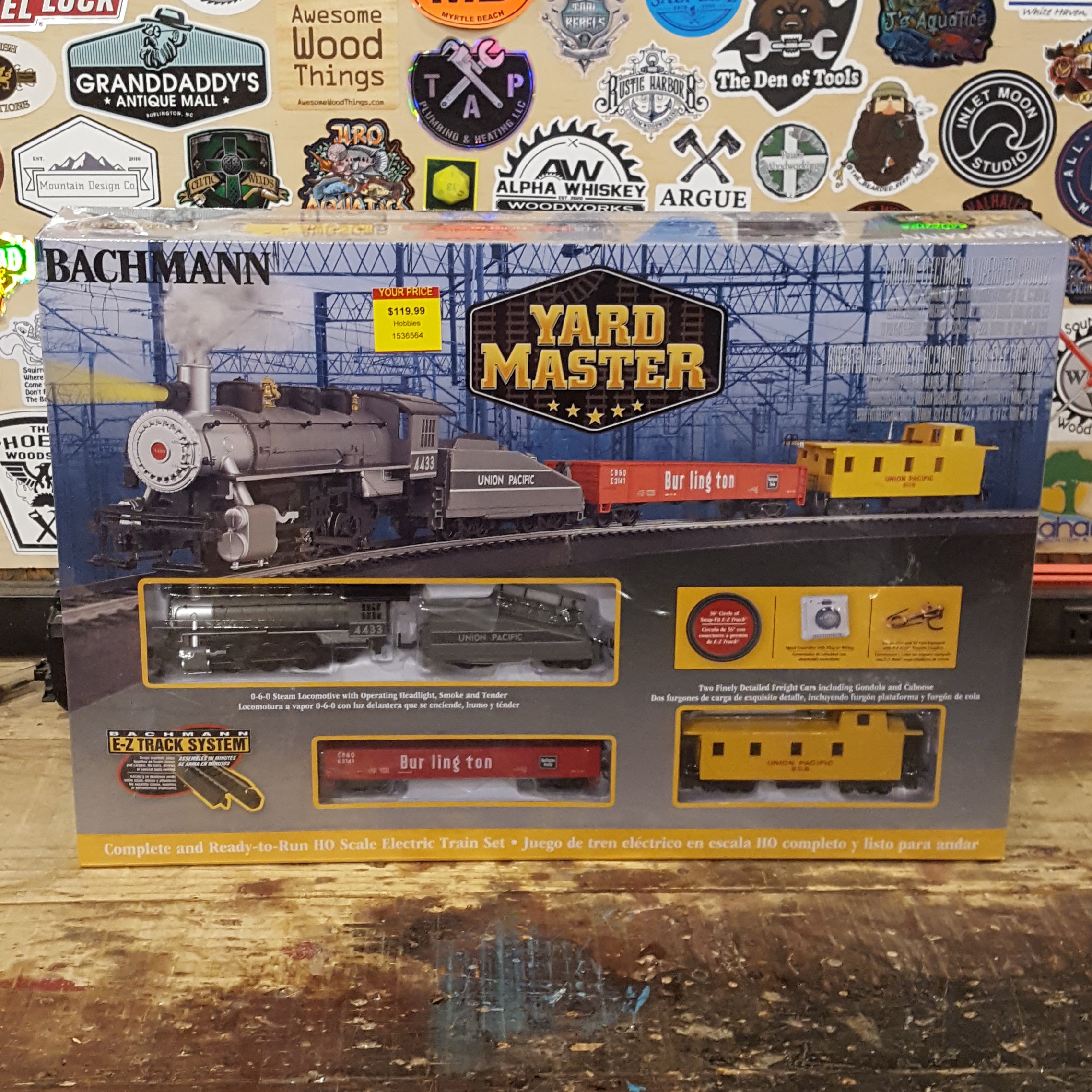 I made a video unboxing my first model train in over 15 years. Video