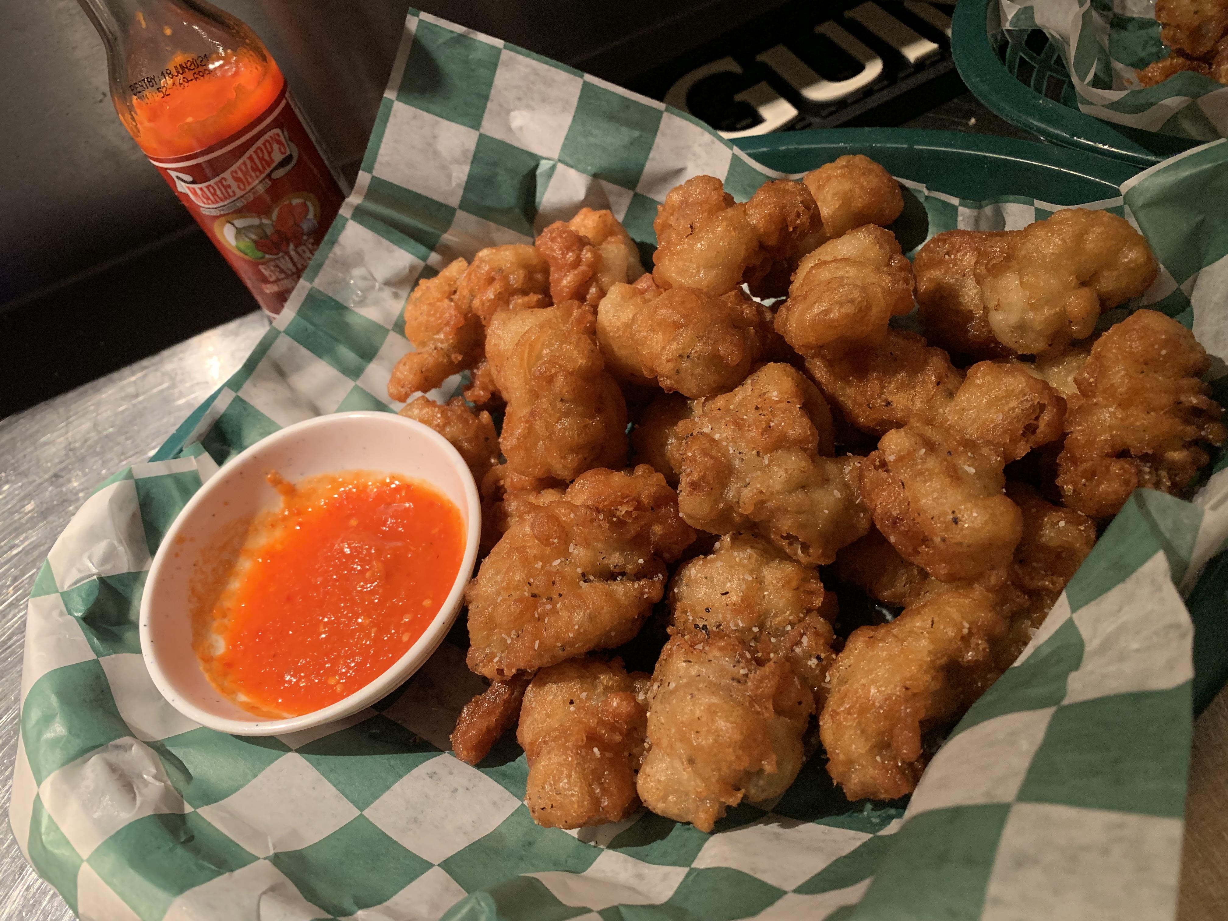 Needed something to eat with my hot sauce so I Deep fried me some