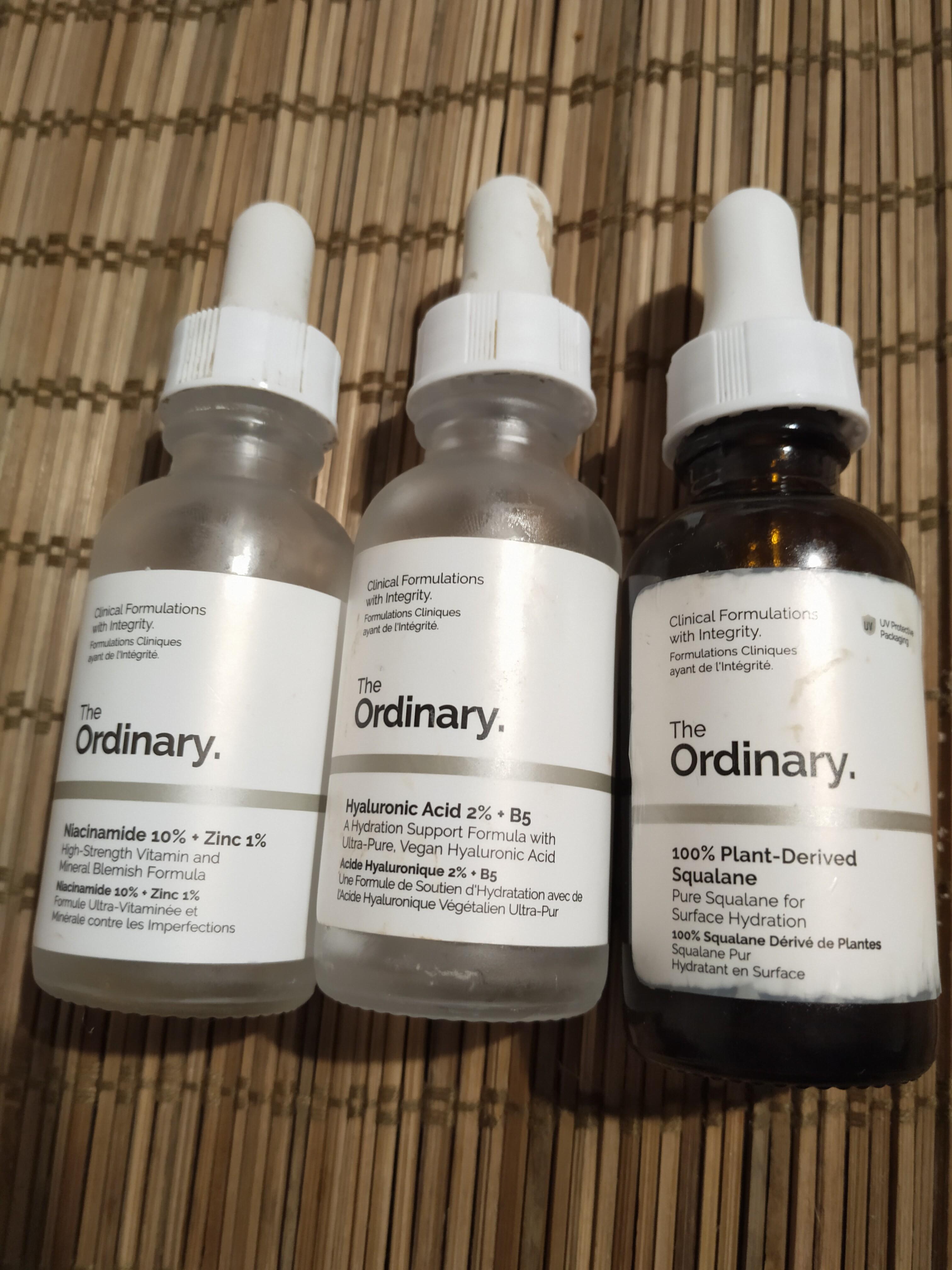 Some skincare pans! Three products from The Ordinary Niacinamide