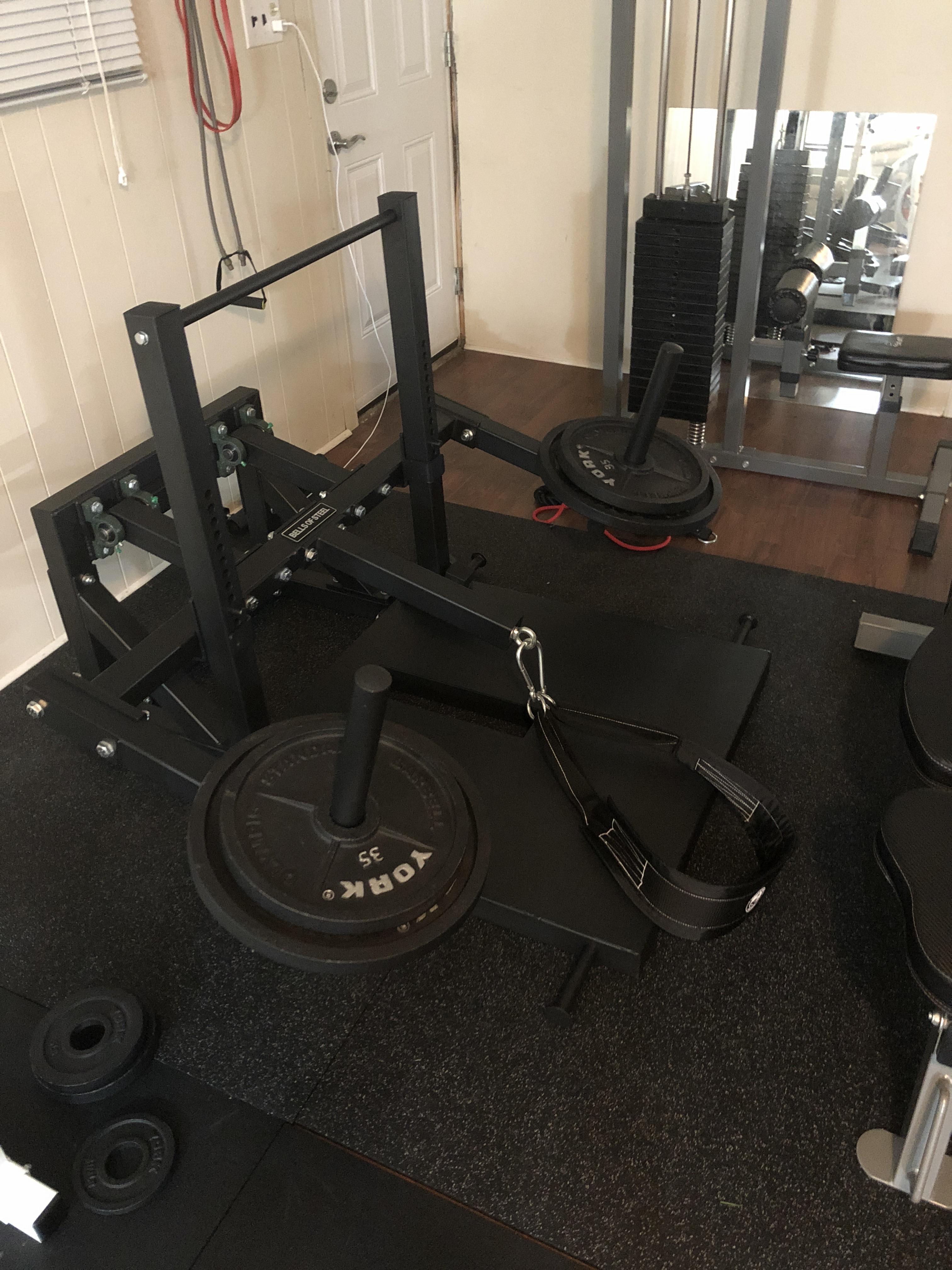 Just got my belt squat in from bells of steel probably the best belt