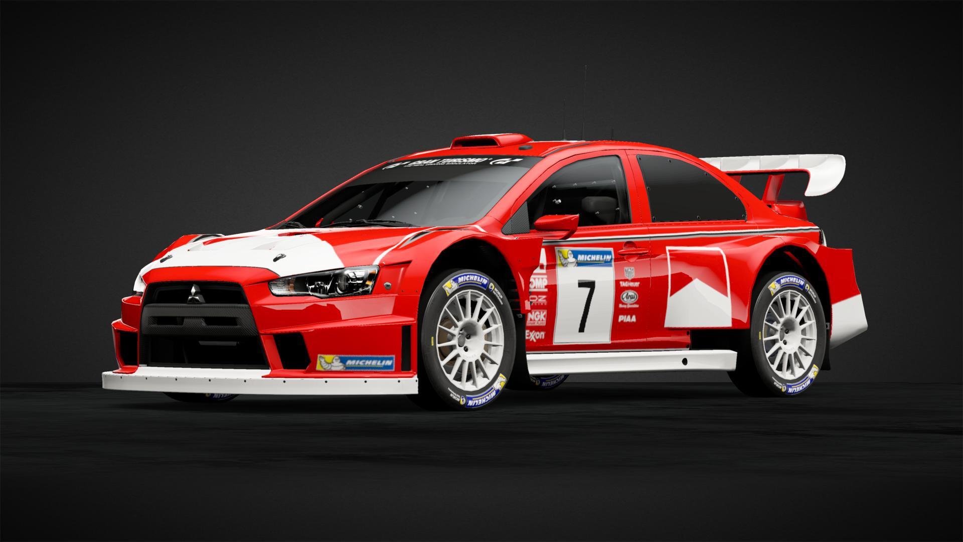 Tommi Makinen style Evo X final edition Gr.B rally car