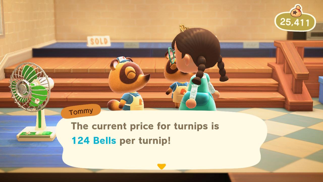 Selling for 124 if anyone is trying to get rid of their turnips quickly